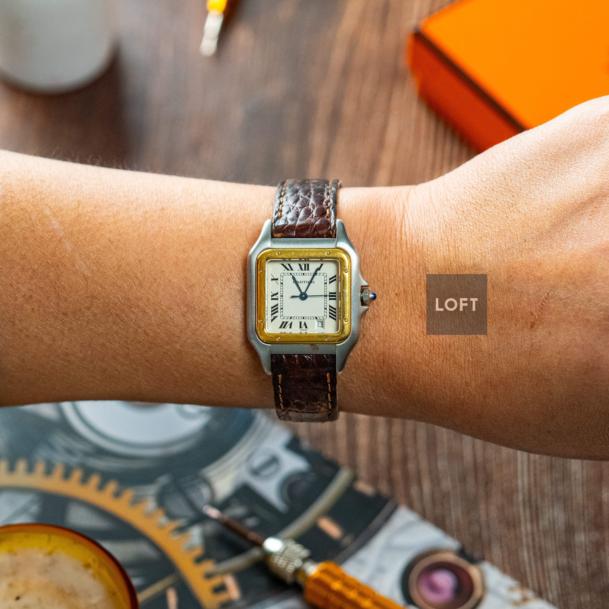 【なな】　Cartier Panther クォーツ 時計 CRWJPN0085 - Panthère de Cartier watch - Medium model