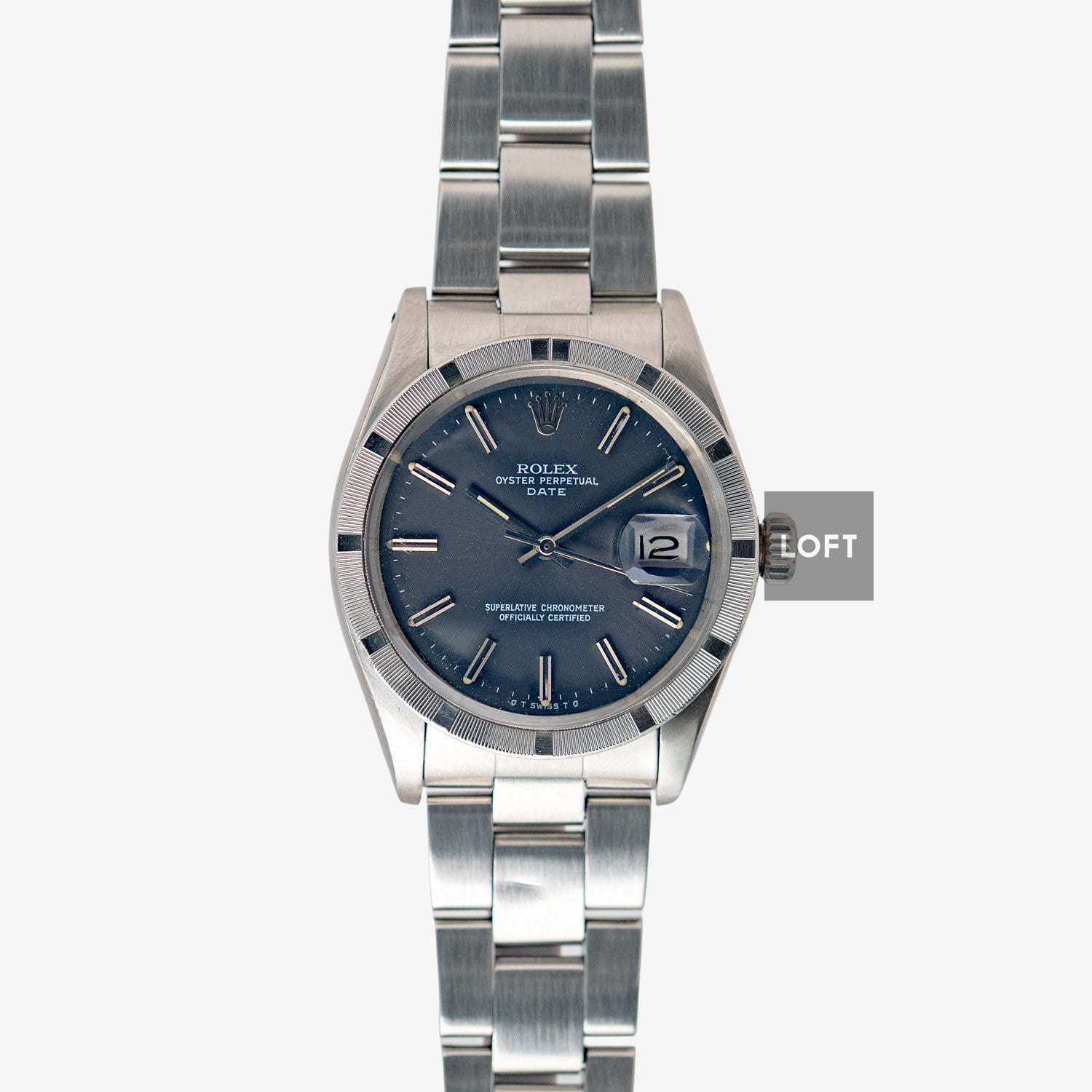 Rolex Oyster Perpetual Date 1501 Grey Dial 34mm