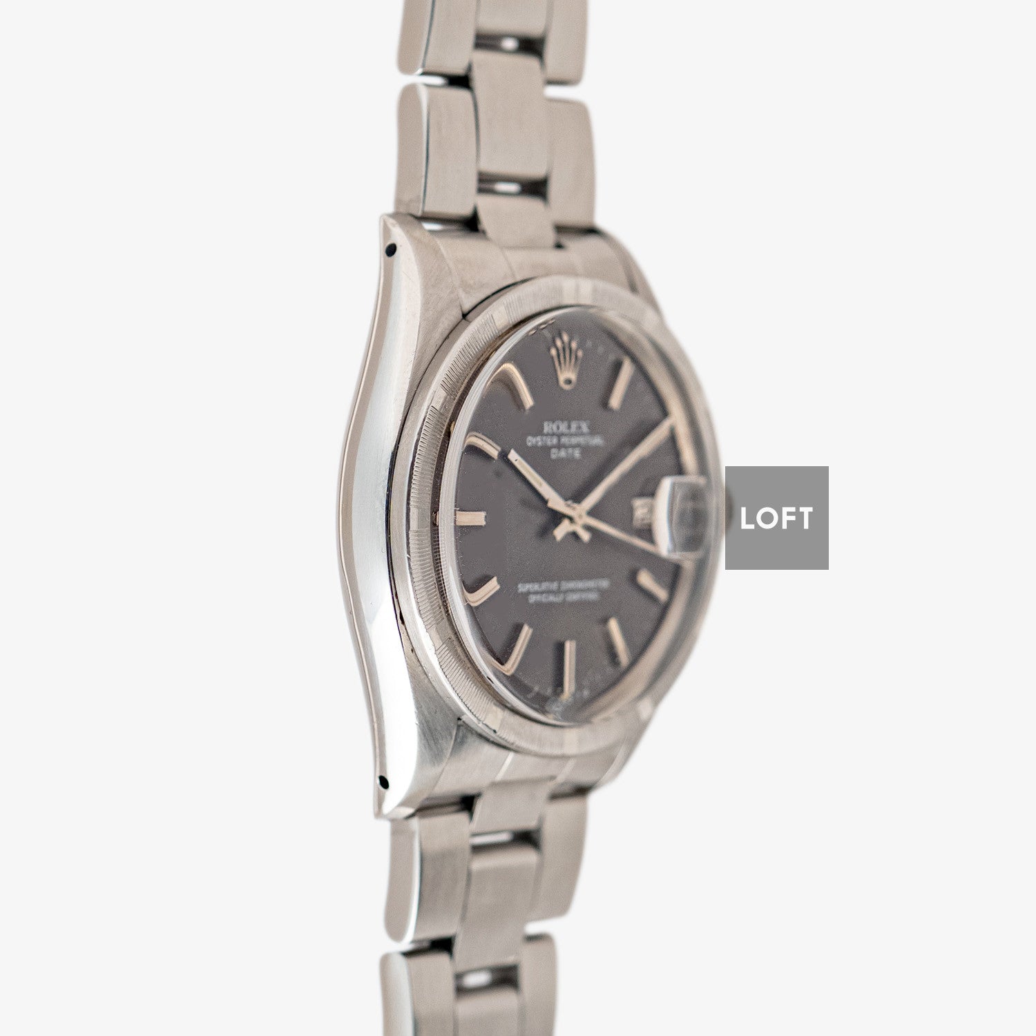 Rolex Oyster Perpetual Date 1501 Grey Dial 34mm