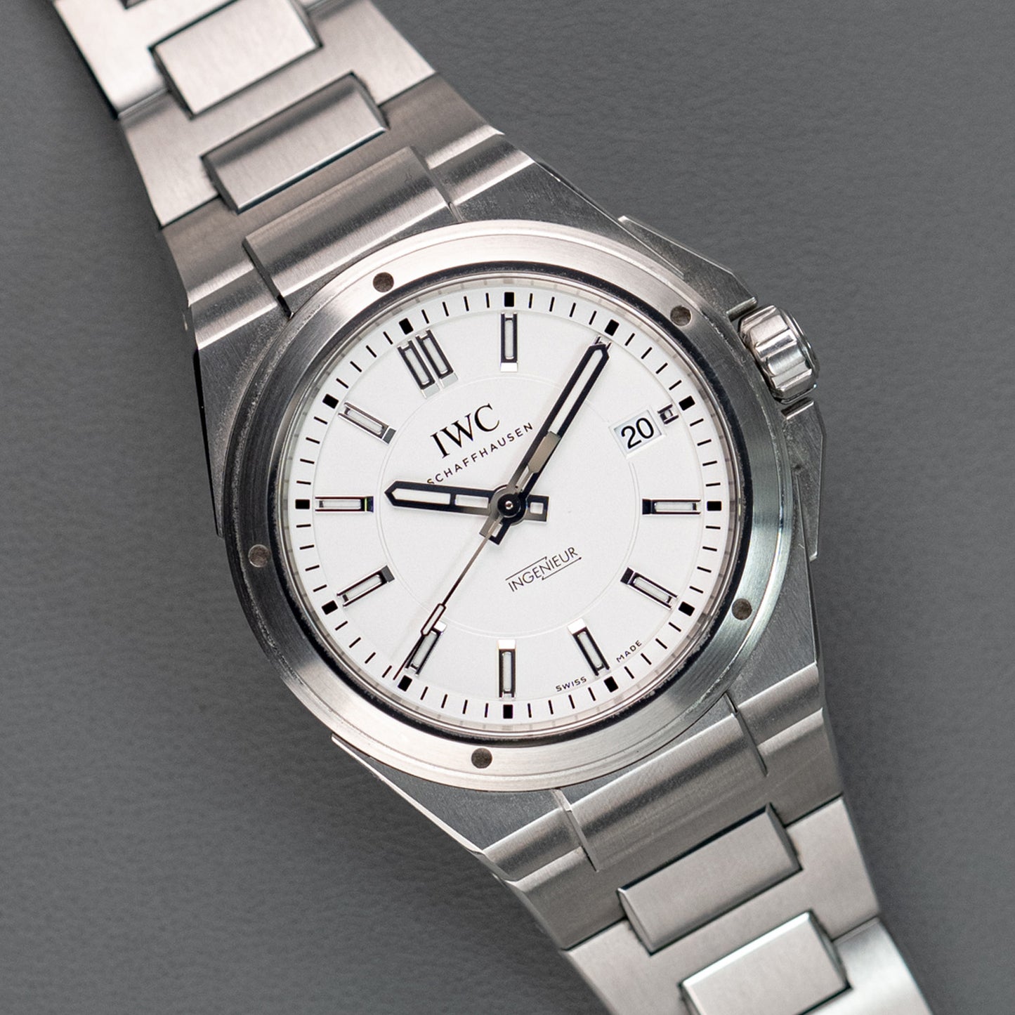 Ingenieur Automatic Steel Silver Dial 39mm