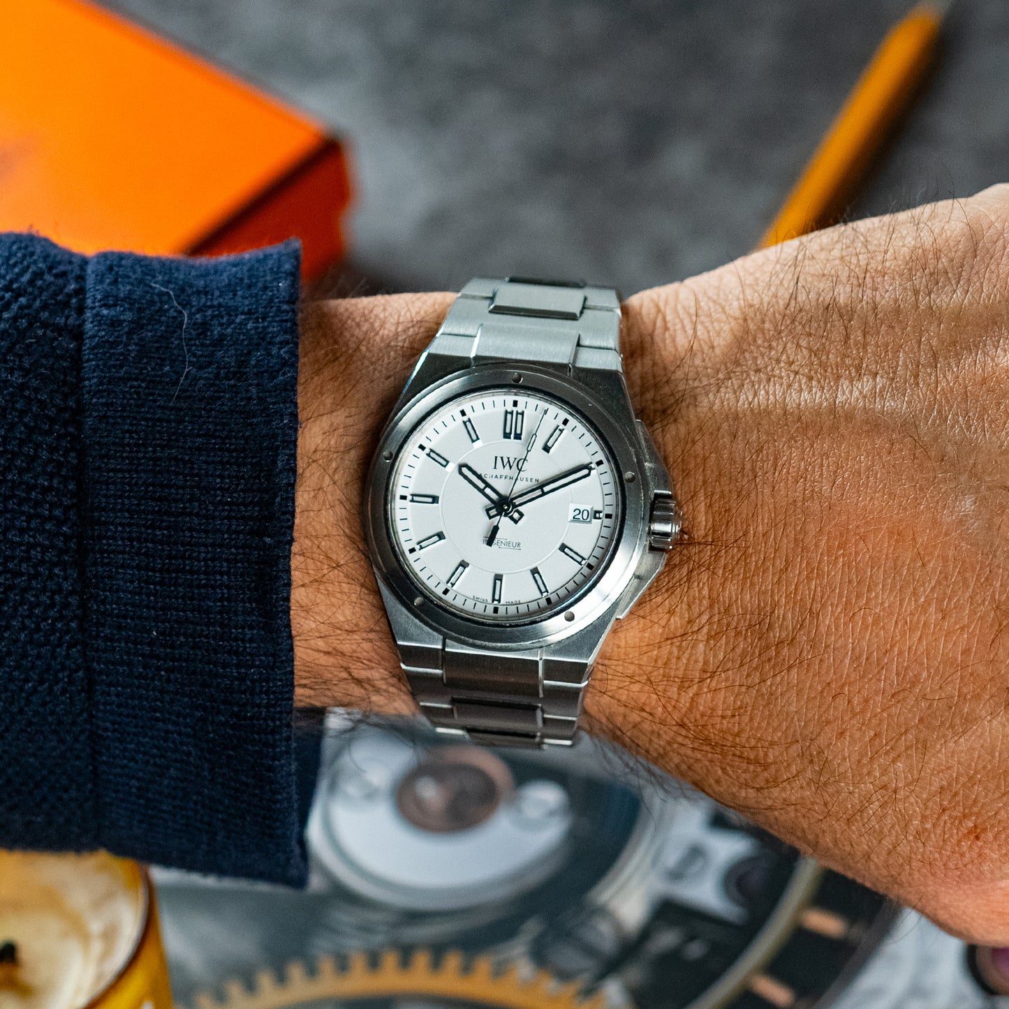 Ingenieur Automatic Steel Silver Dial 39mm