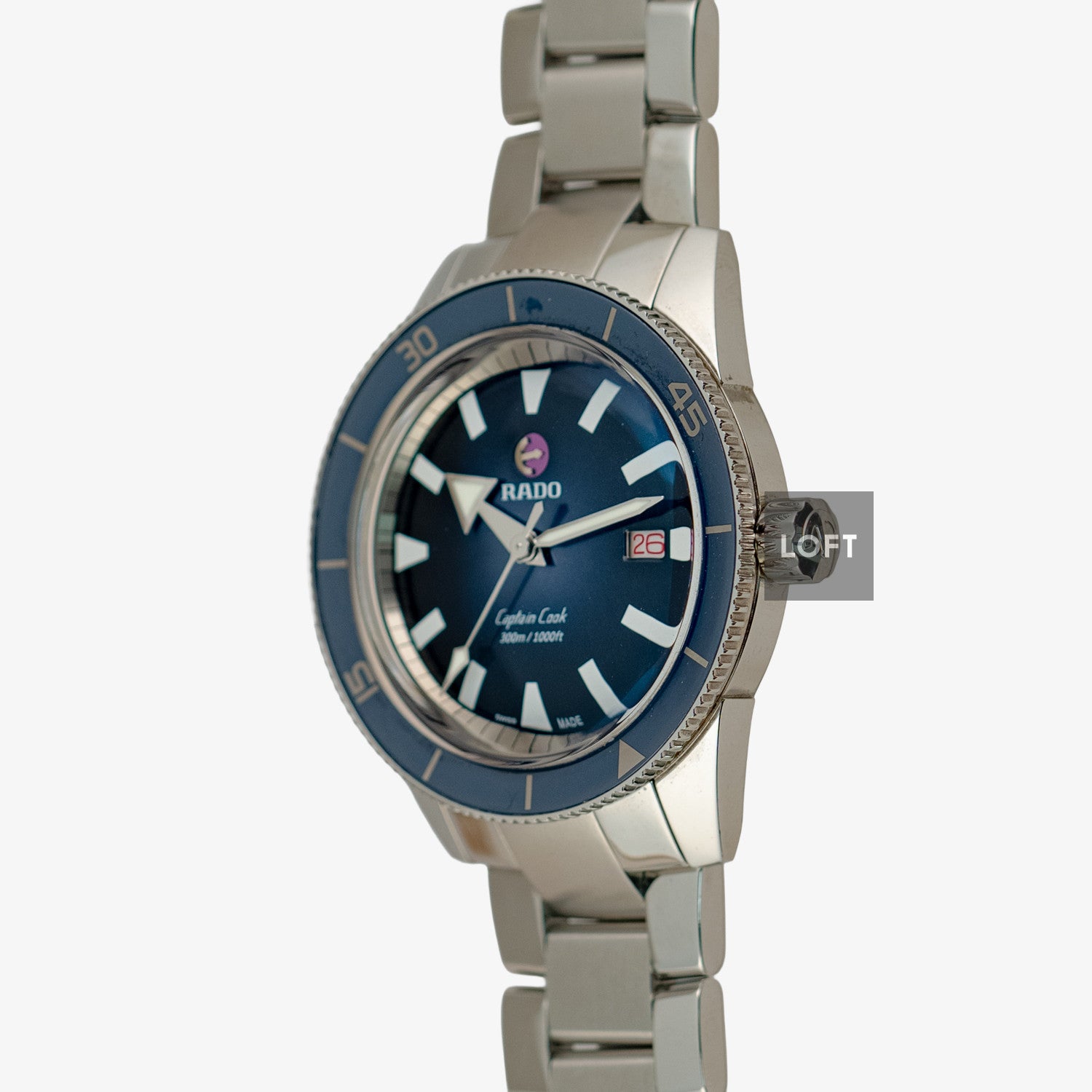Rado Captain Cook Automatic Blue Steel 42mm