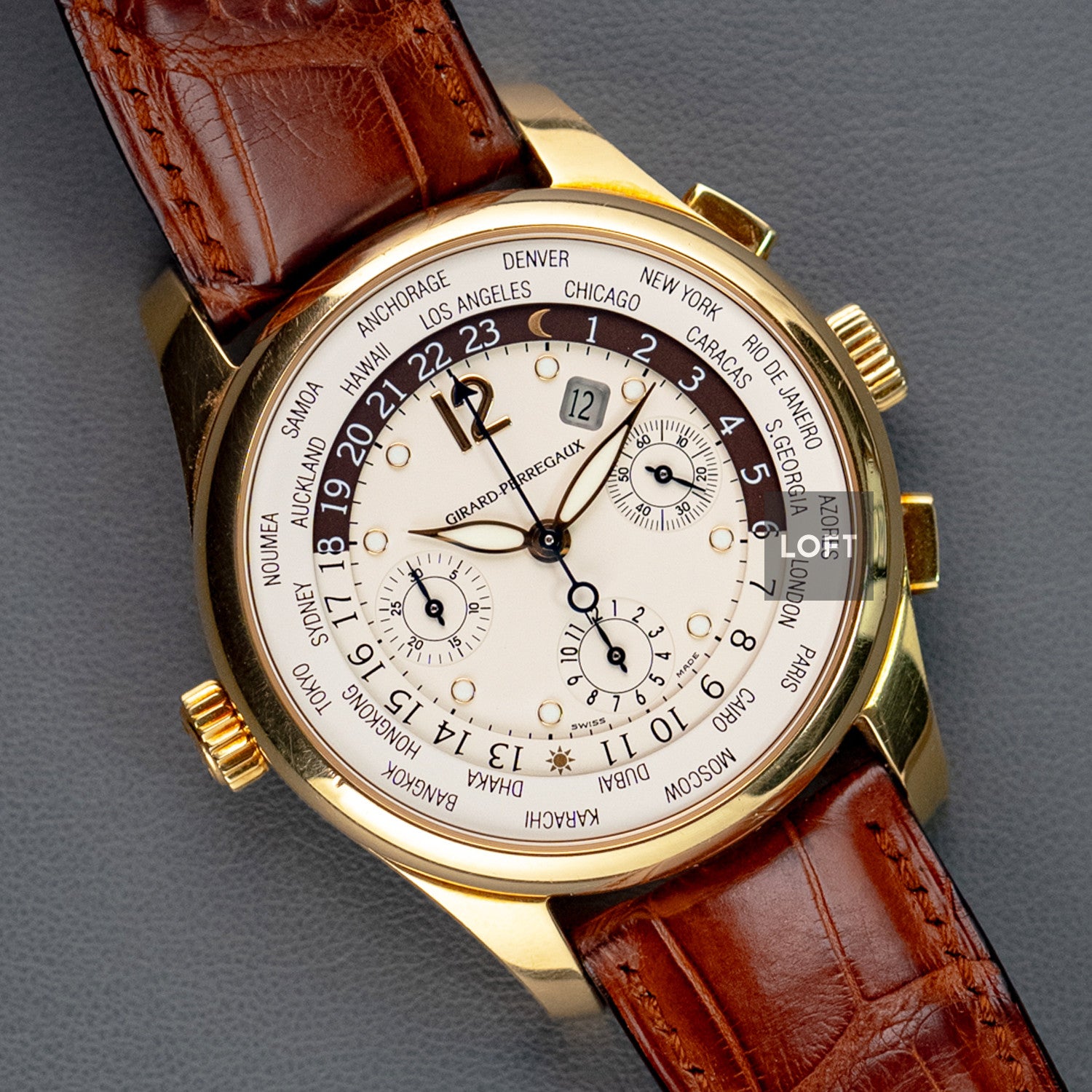 Girard-Perregaux World Time Chronograph 43mm