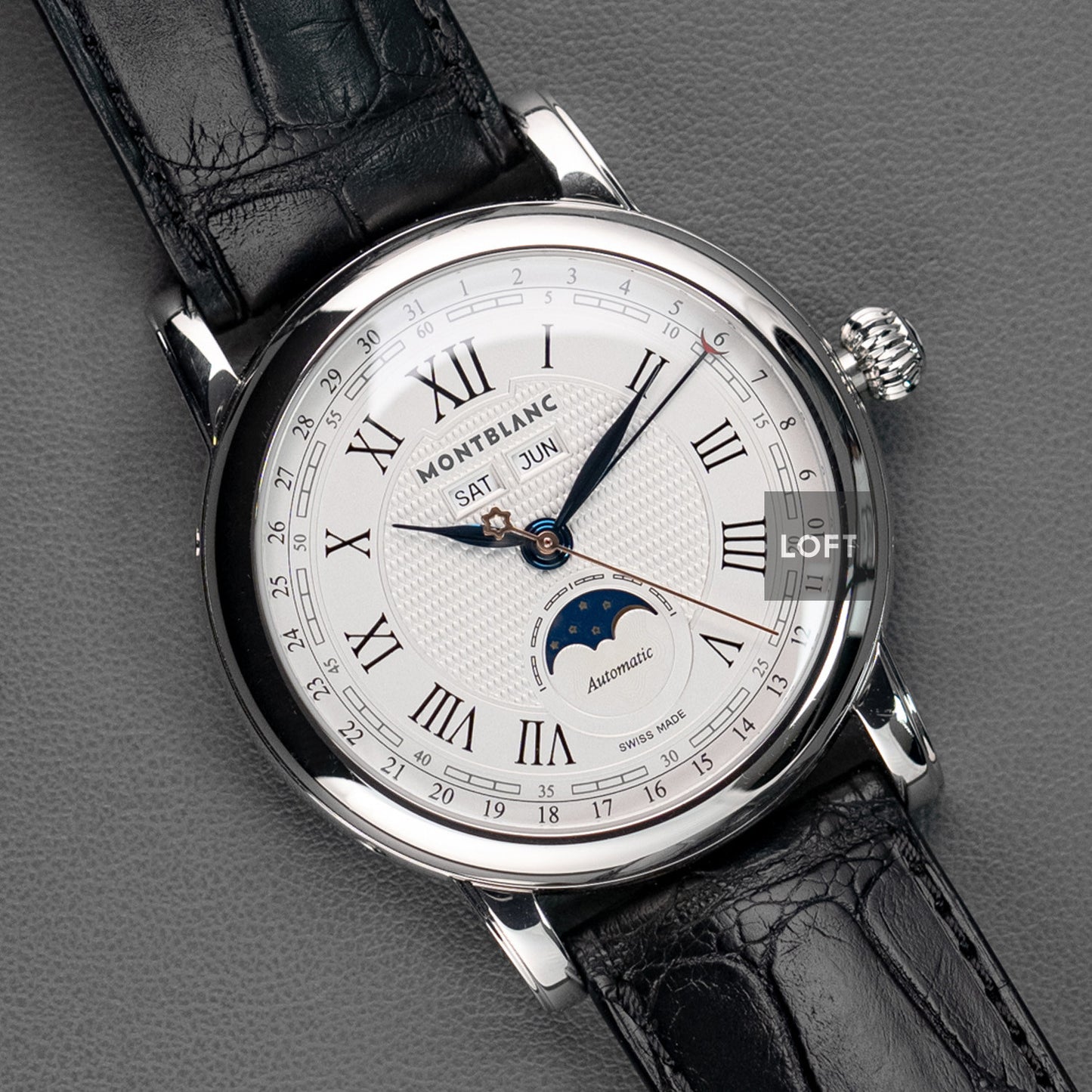 Montblanc Star Moonphase Automatic White Dial 42mm