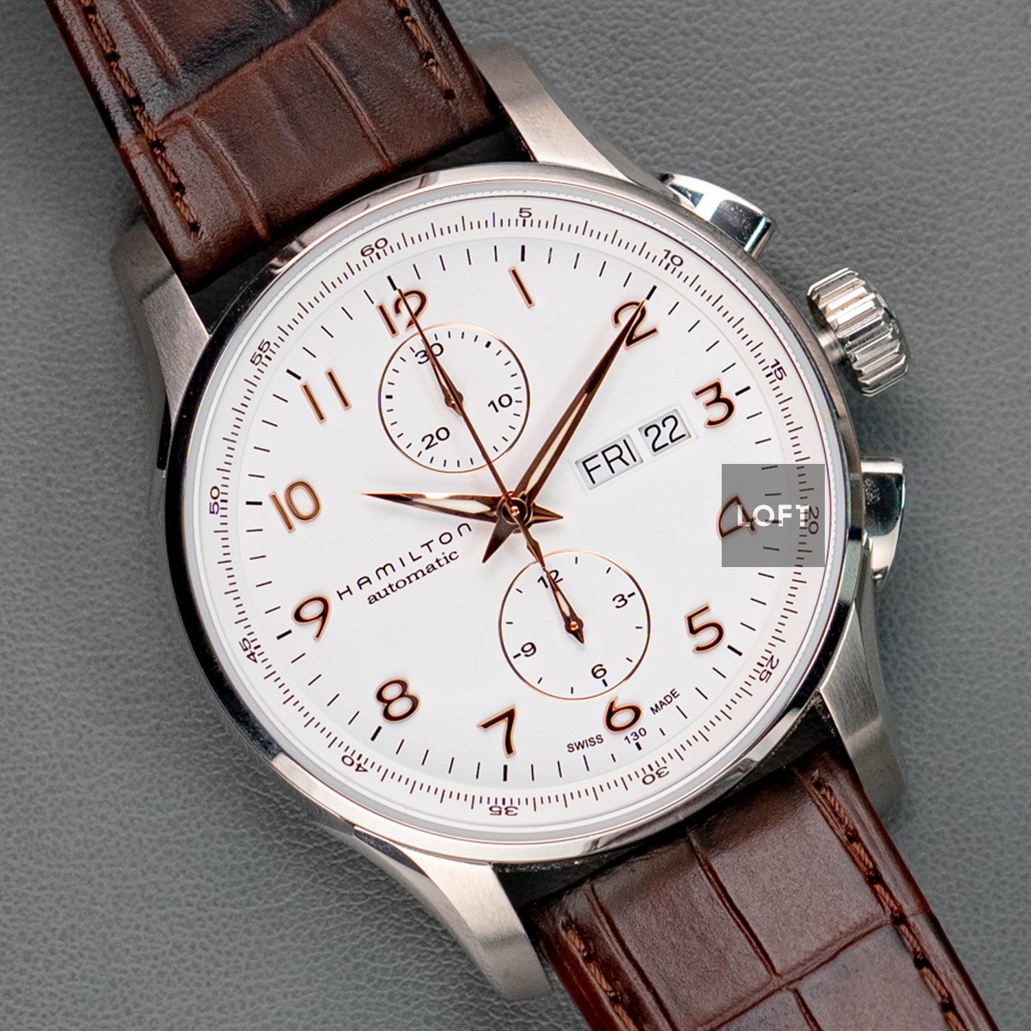 Hamilton Jazzmaster Maestro Auto Chrono 45mm – LOFT