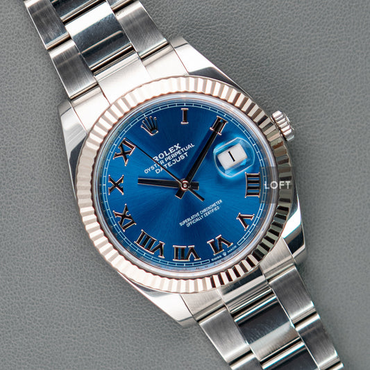 Rolex Datejust 41 ref. 126334 Blue Roman 41mm