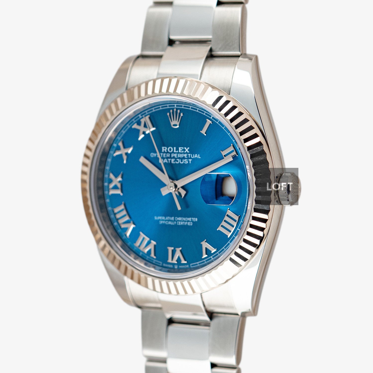Rolex Datejust 41 ref. 126334 Blue Roman 41mm