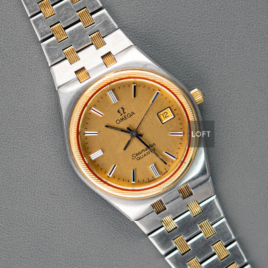 Omega Seamaster Quartz Two-Tone Vintage 36mm