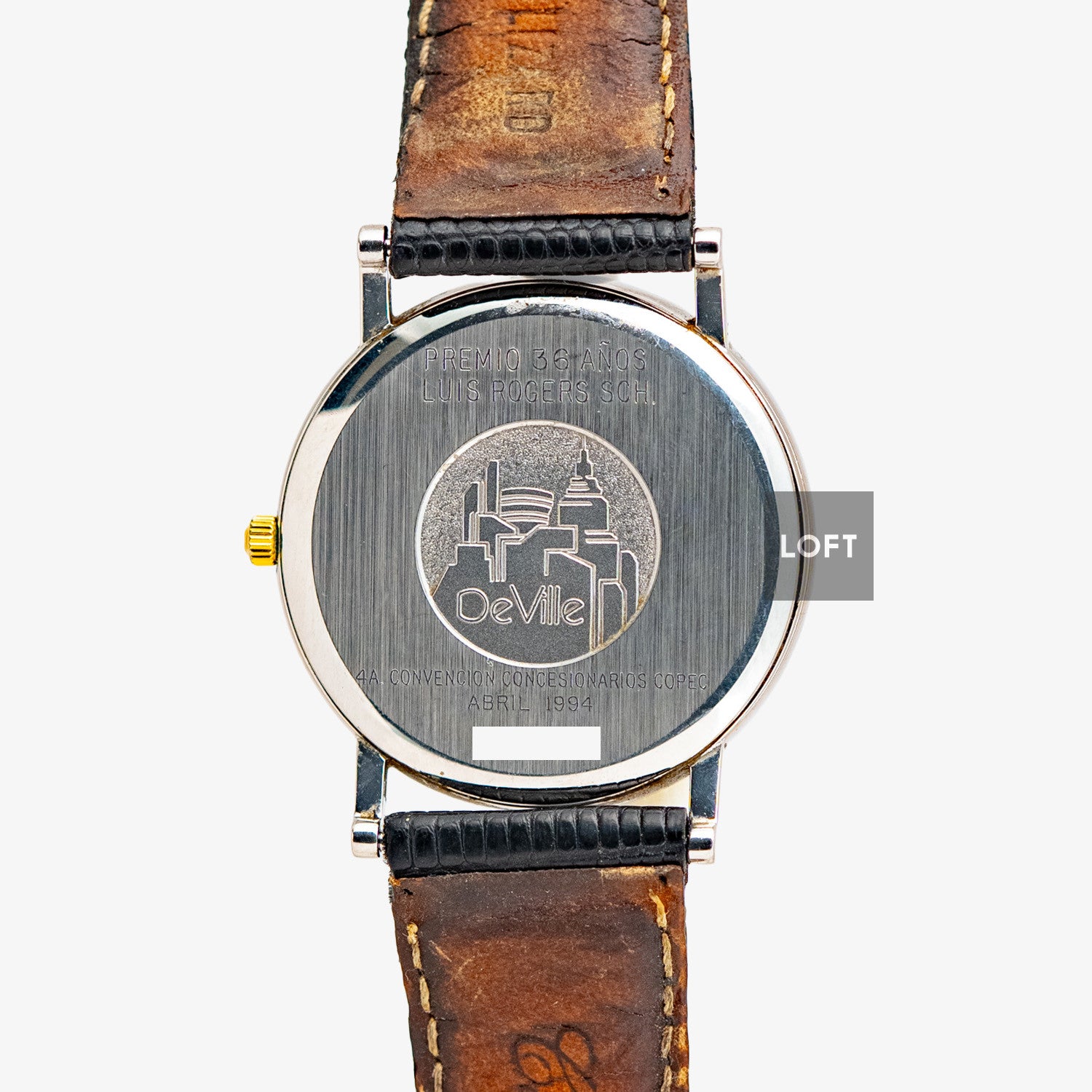 Omega De Ville Quartz Golden Dial Vintage 36mm