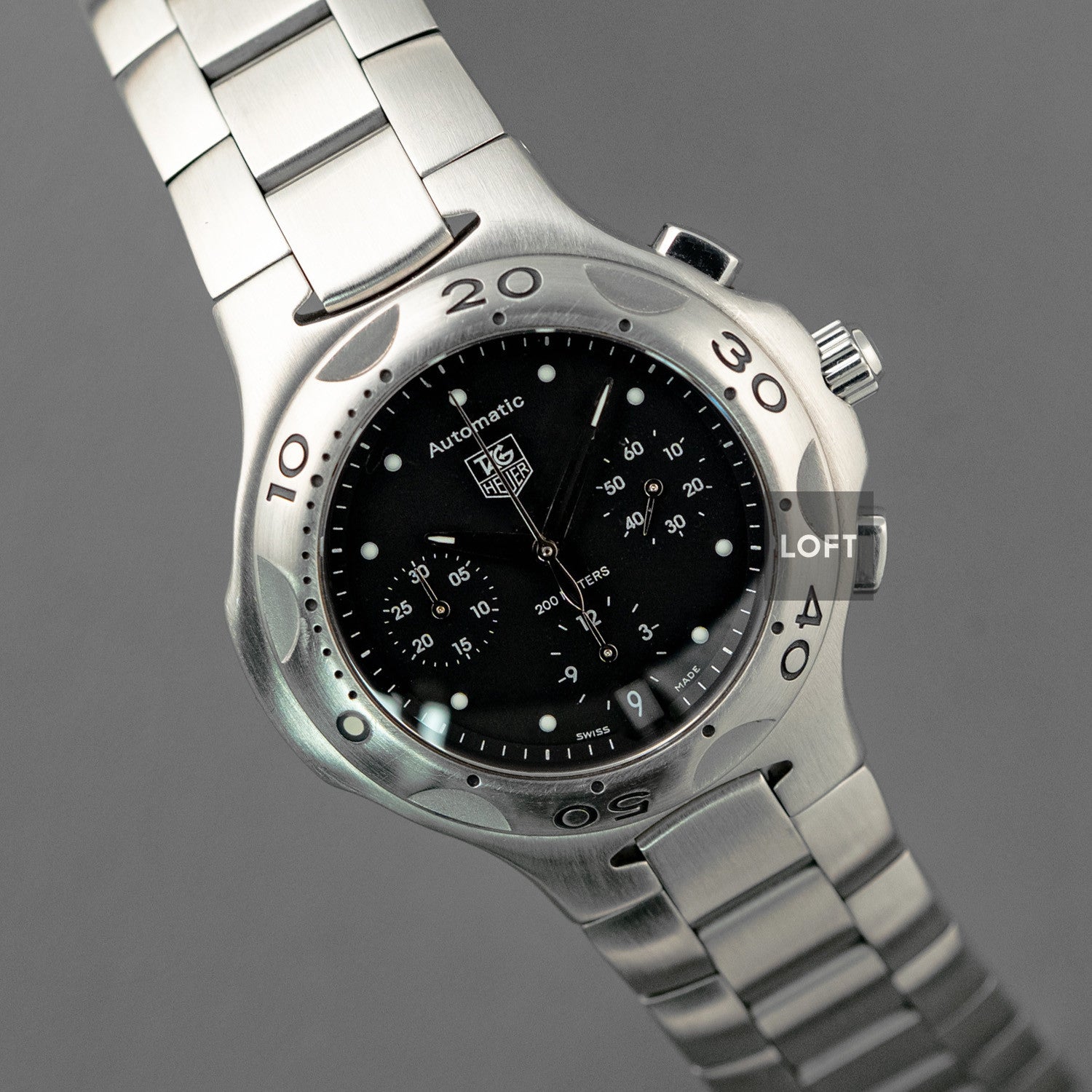 TAG Heuer Kirium Automatic Chronograph Black 38mm