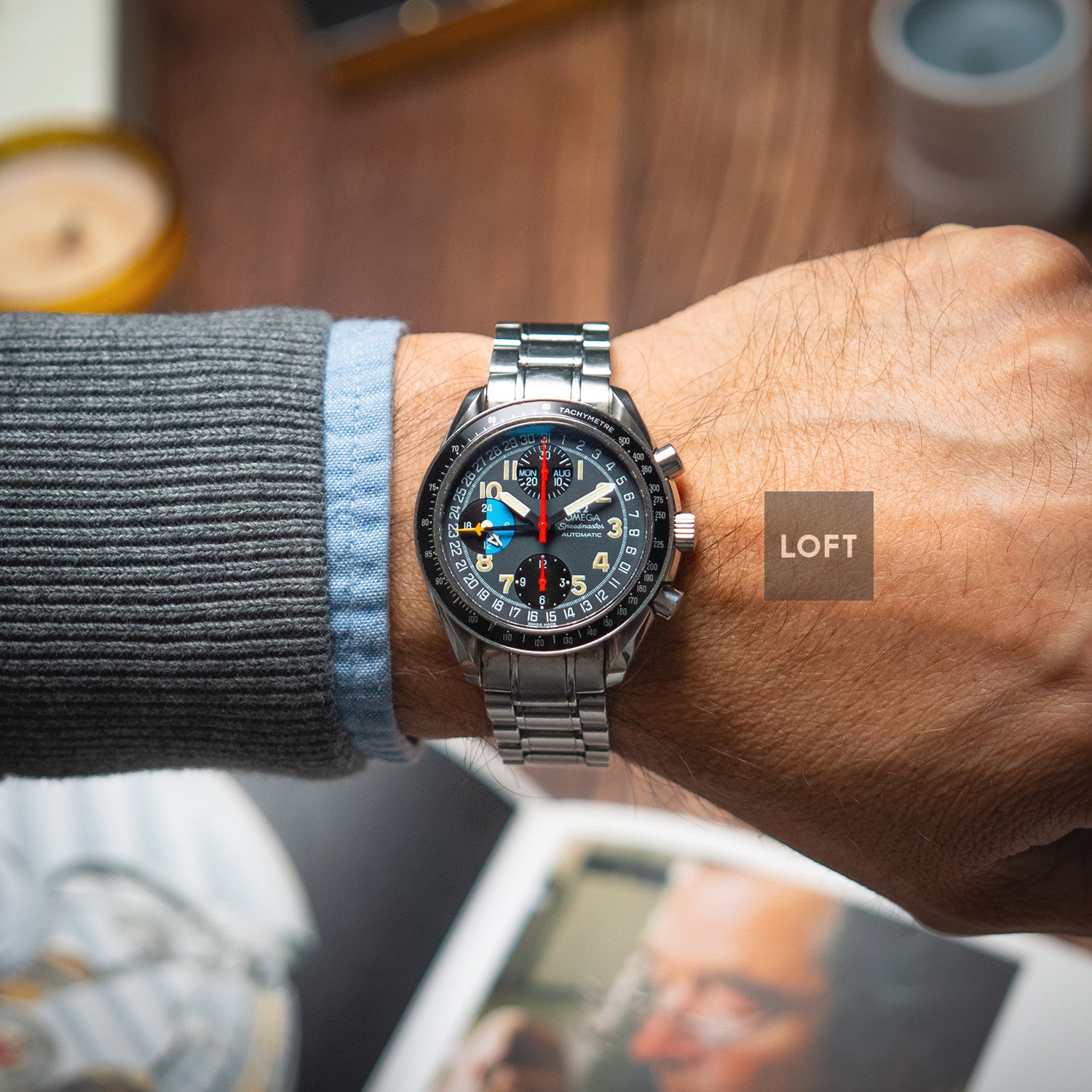 Omega Speedmaster Day Date Mk40 "JM Fangio" 39mm
