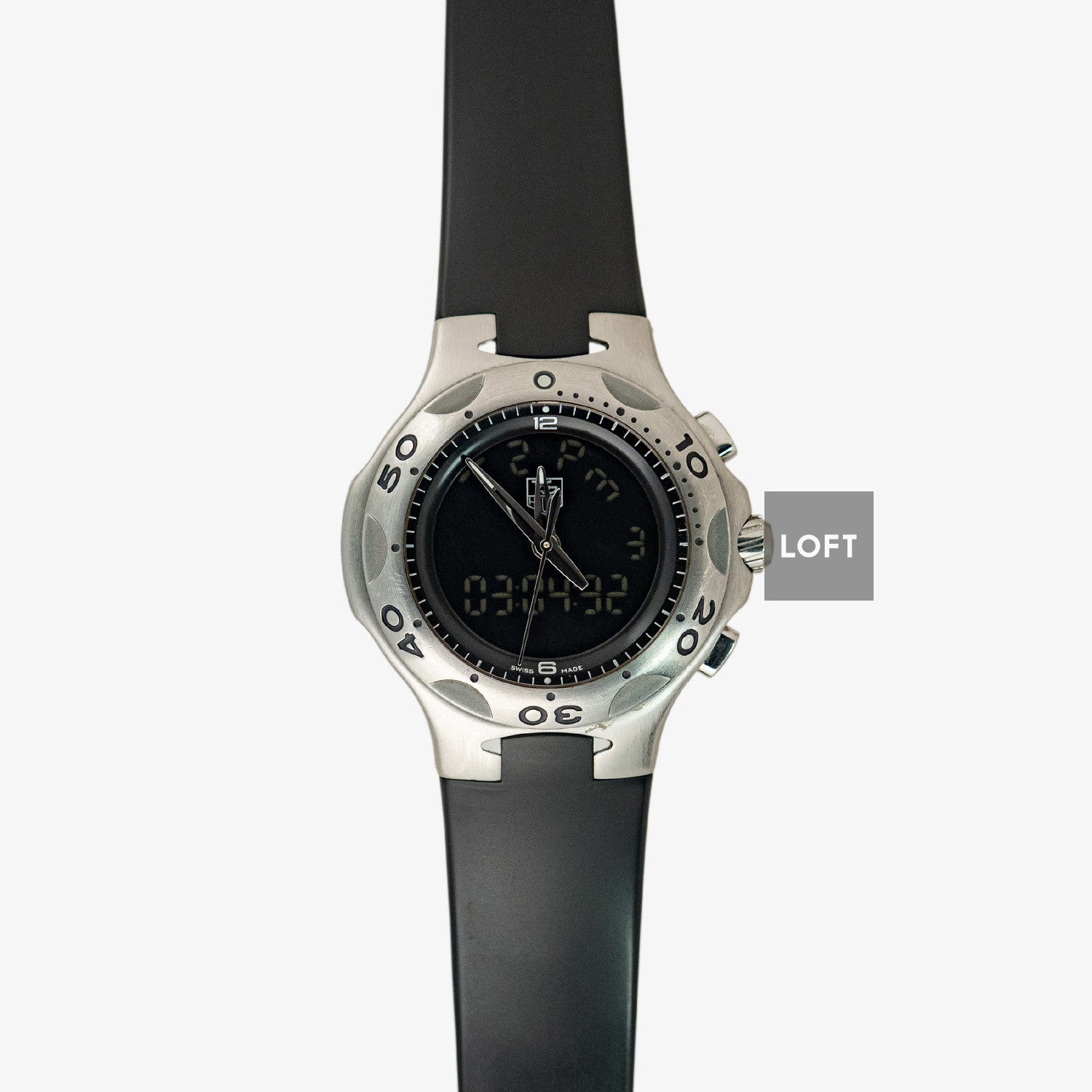 TAG Heuer Kirium Ani-Digi Quartz Rubber Strap 40mm