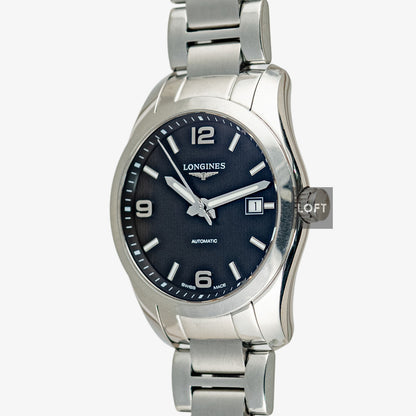 Longines Conquest Classic Automatic Black Dial 40mm