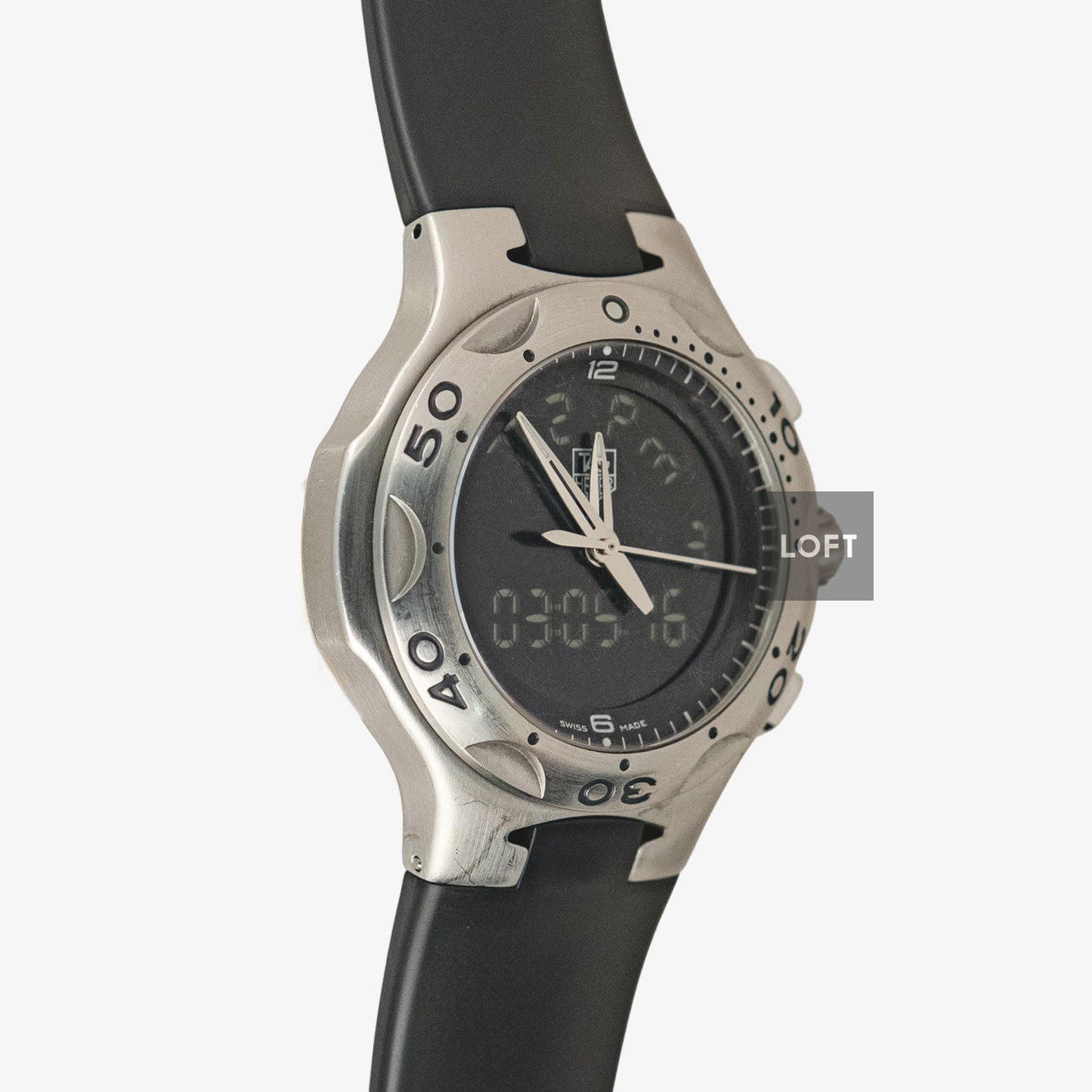 TAG Heuer Kirium Ani-Digi Quartz Rubber Strap 40mm