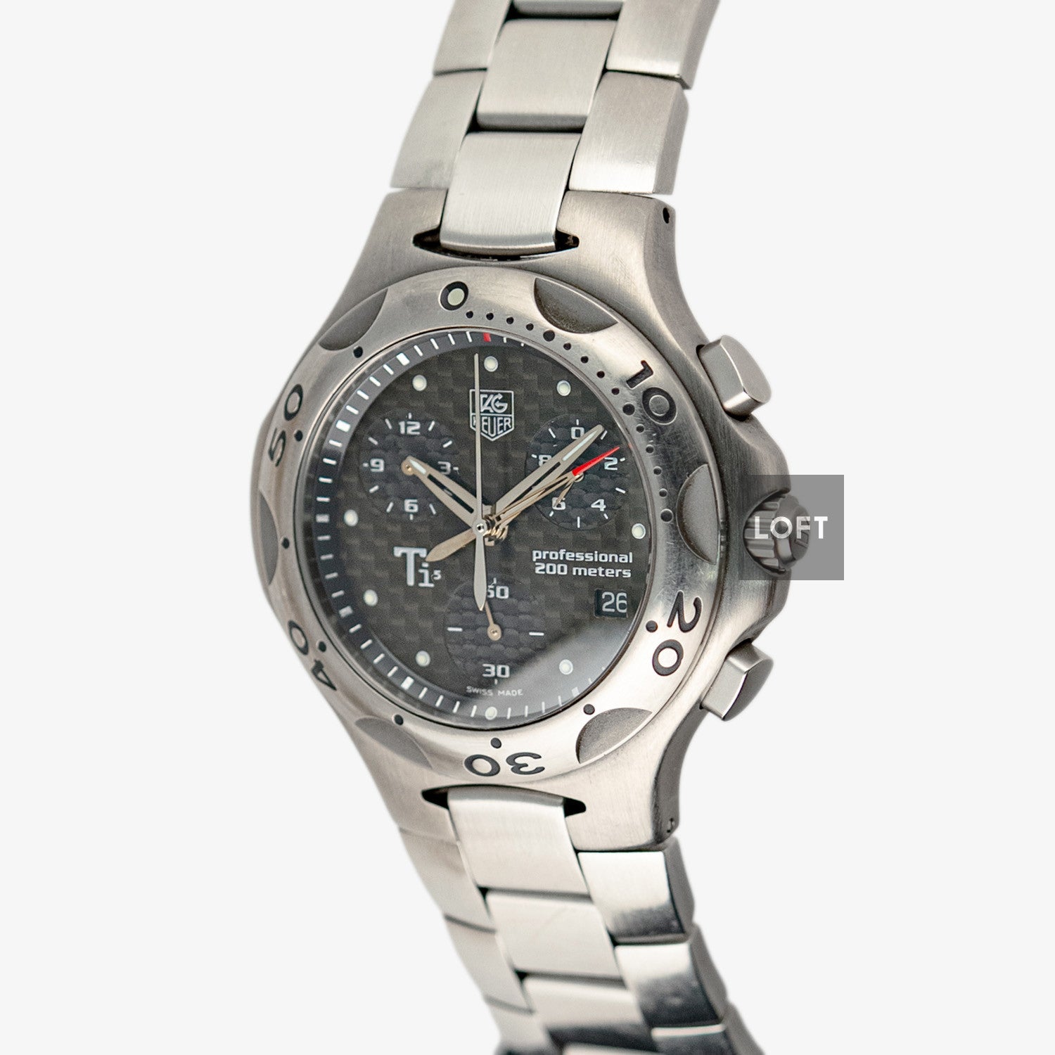 TAG Heuer Kirium Ti5 Quartz Chronograph 39mm