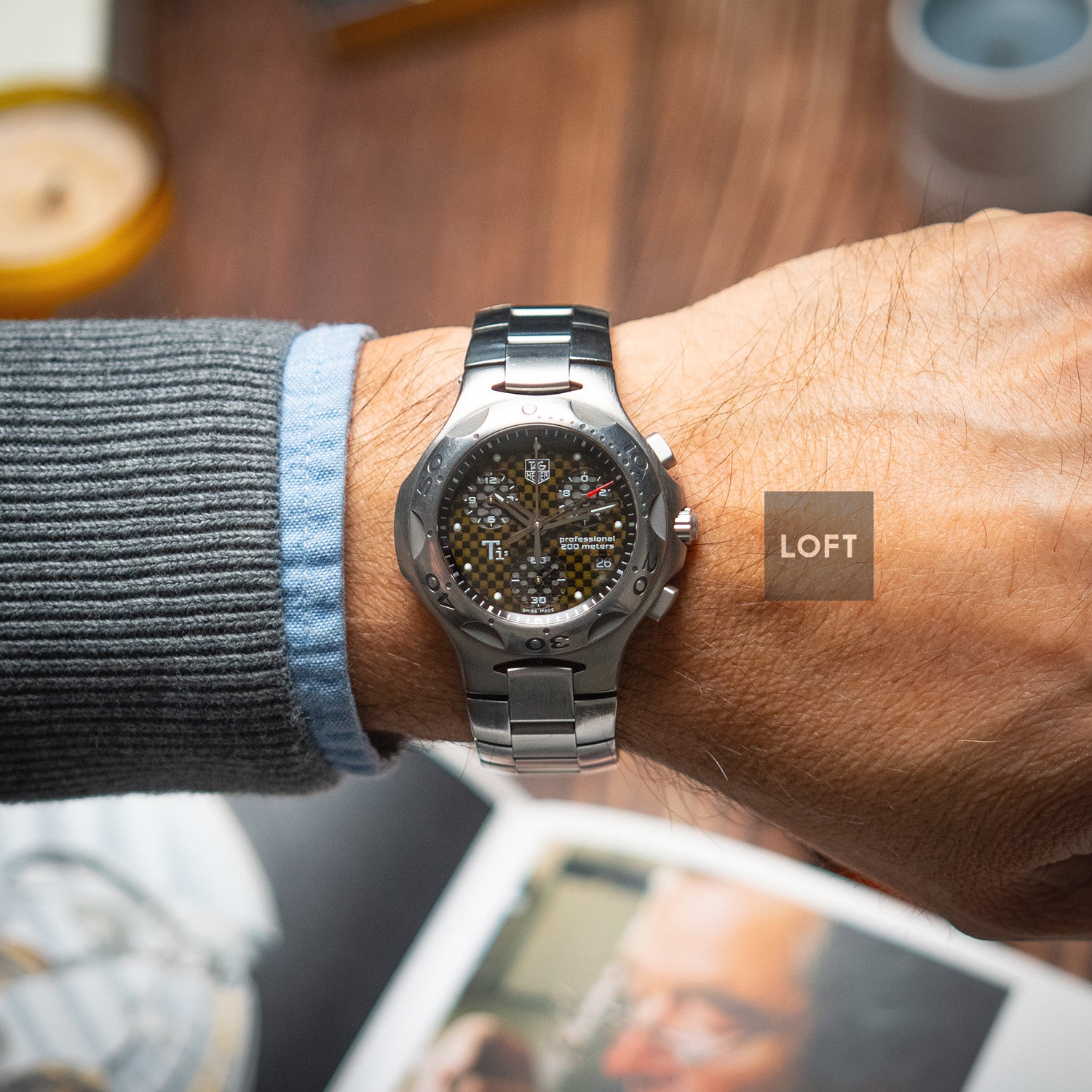 TAG Heuer Kirium Ti5 Quartz Chronograph 39mm