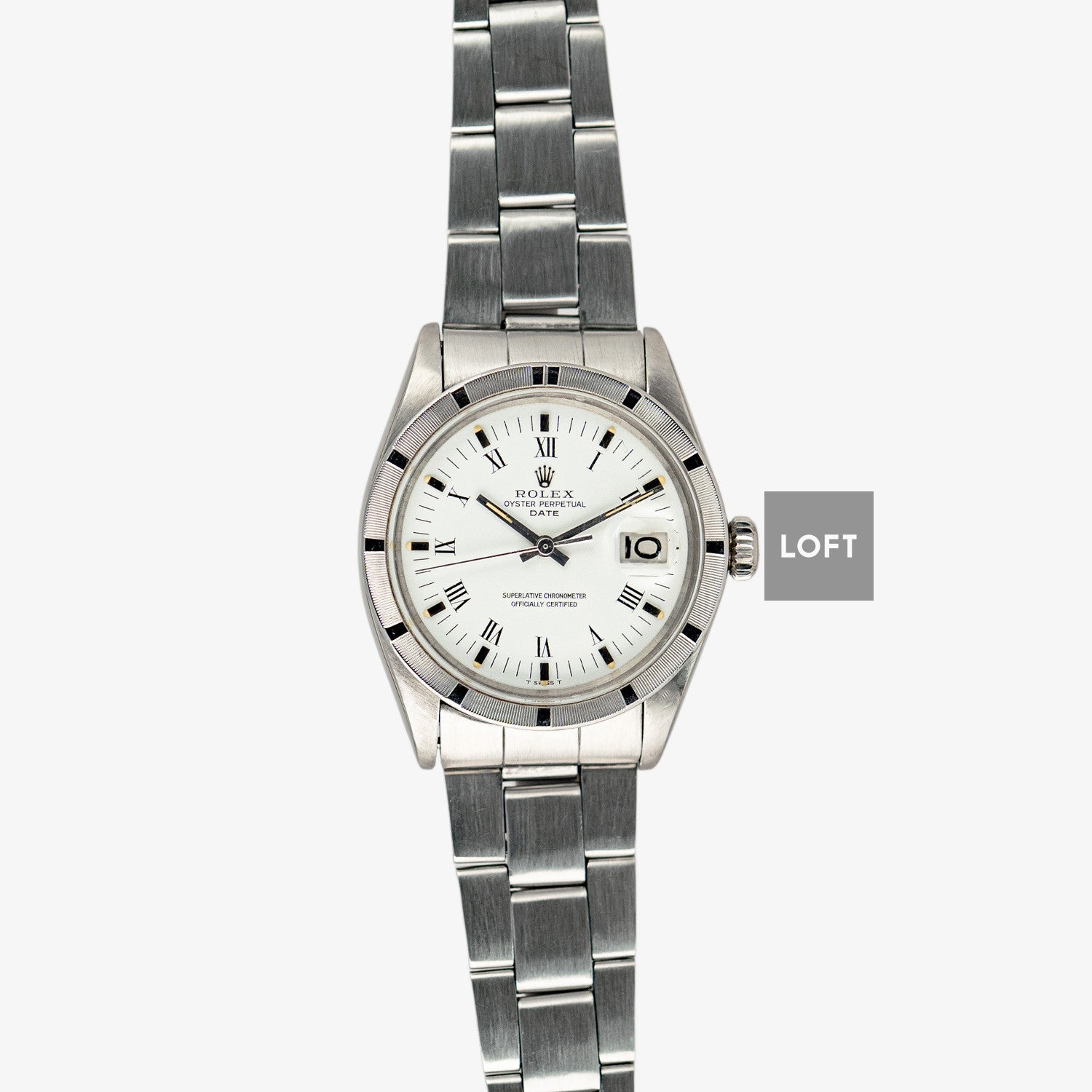Rolex Oyster Perpetual Date 1501 Roman 34mm