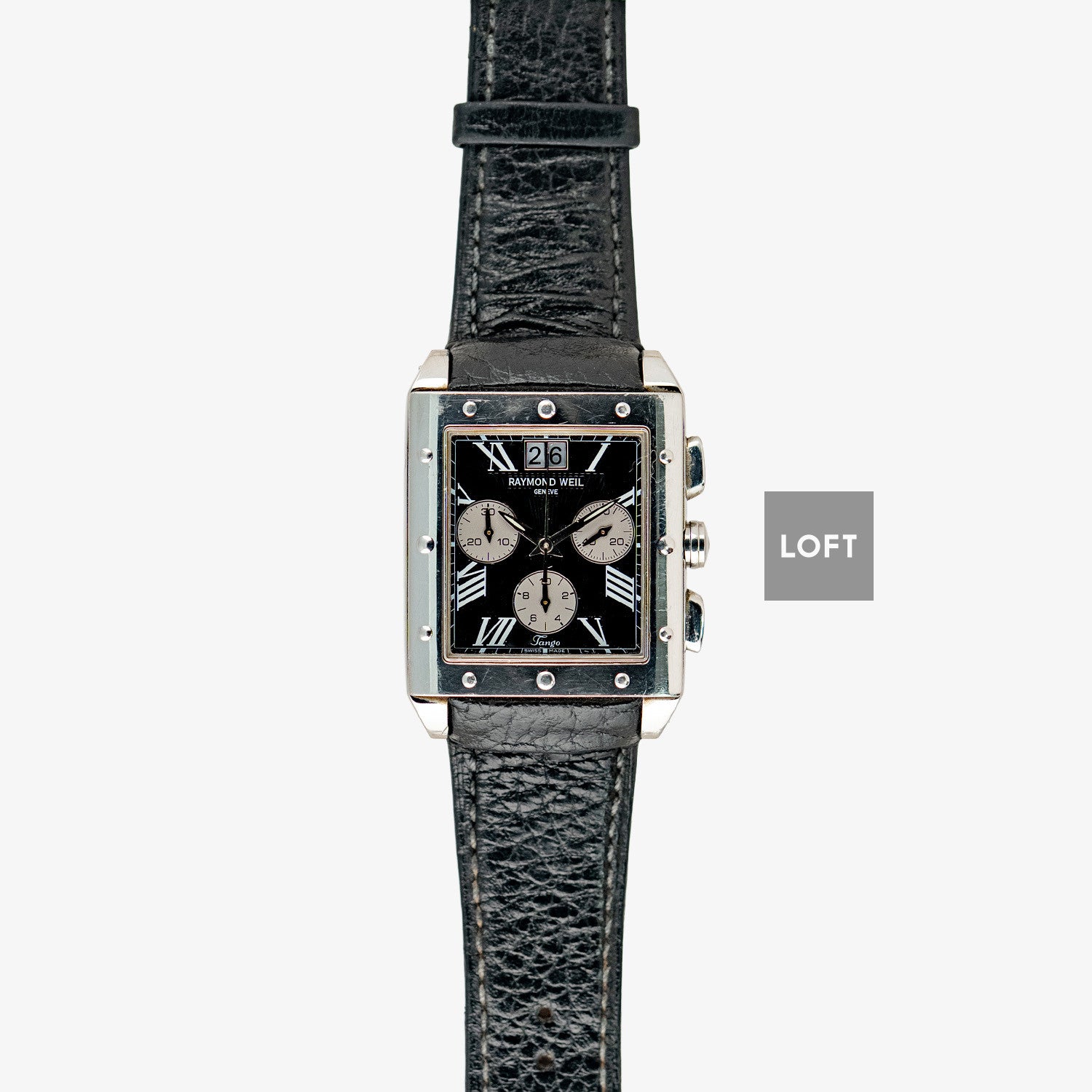 Raymond Weil Tango Black Quartz Chronograph 34mm