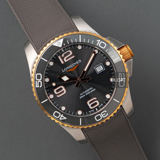 Longines HydroConquest Automatic Grey Dial 41mm