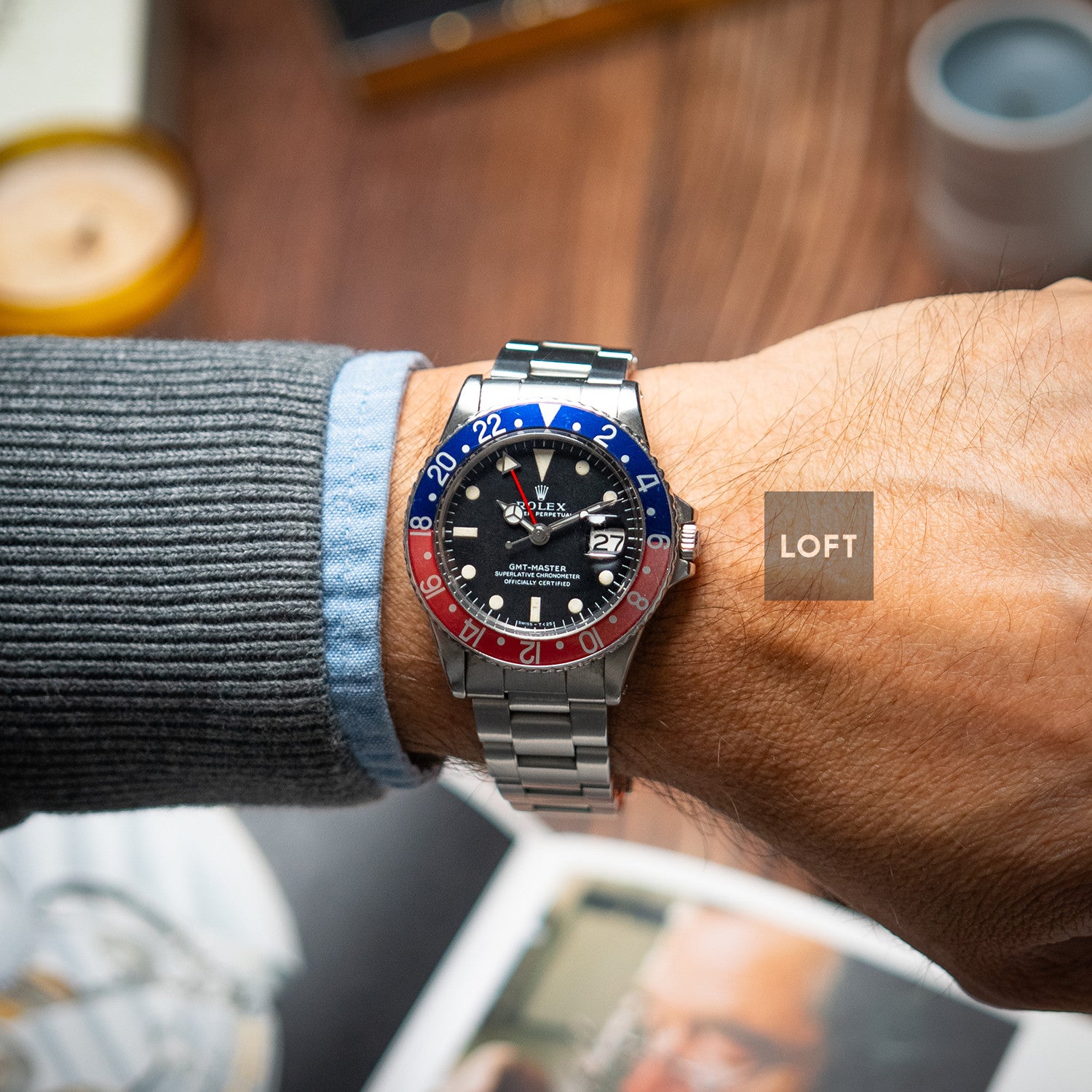 Rolex GMT-Master Ref. 1675 "Pepsi" Vintage 40 mm