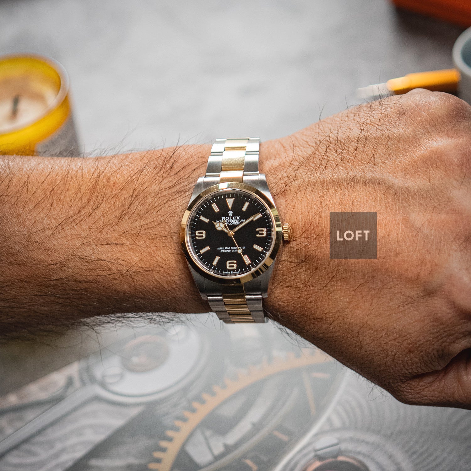 Rolex Explorer 124273 Automatic Two-Tone 36mm