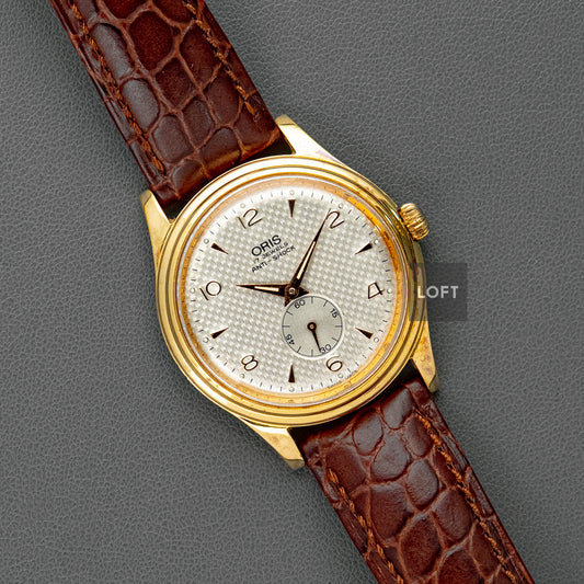 Oris Manual Wind Small Seconds Rose Gold 35mm