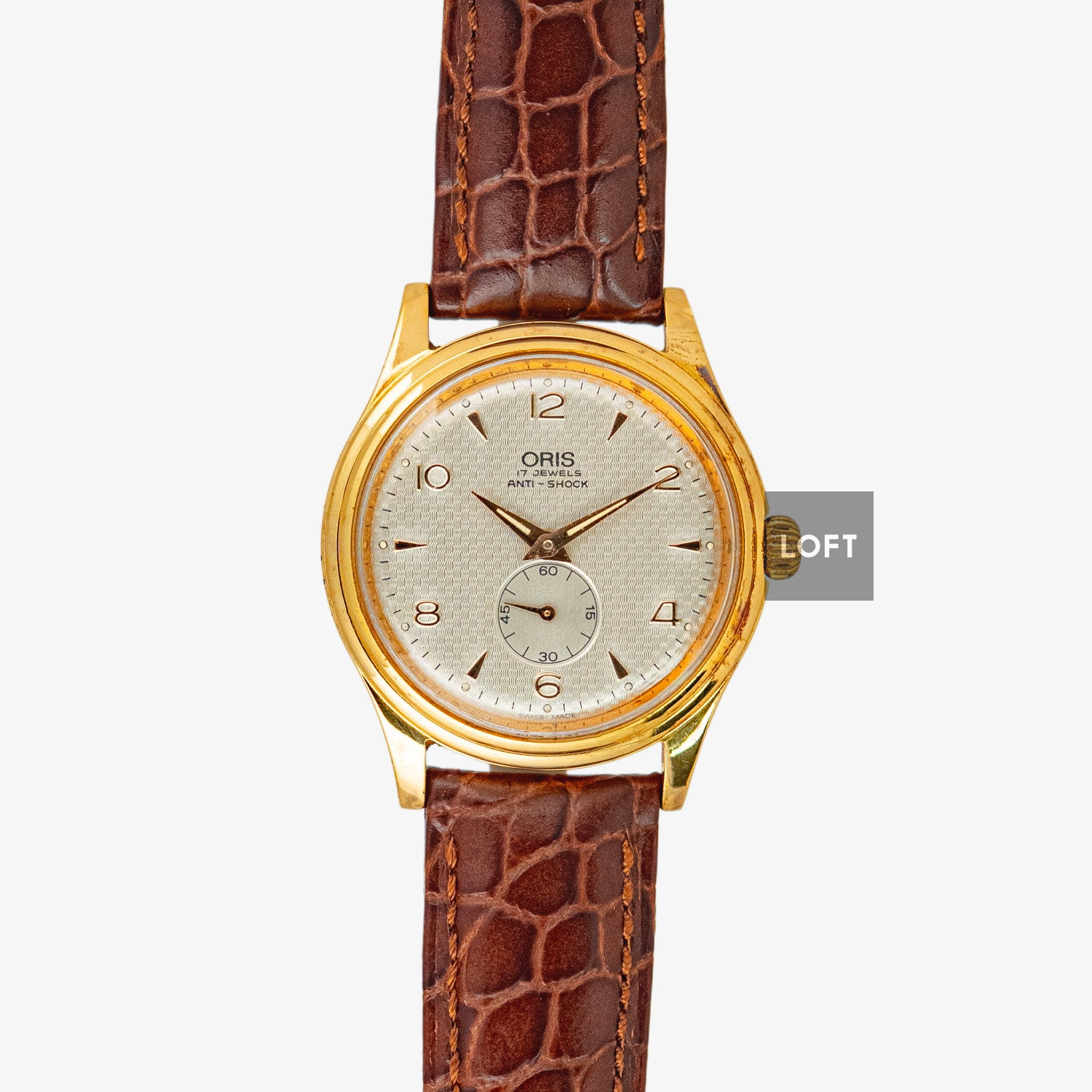 Oris Manual Wind Small Seconds Rose Gold 35mm