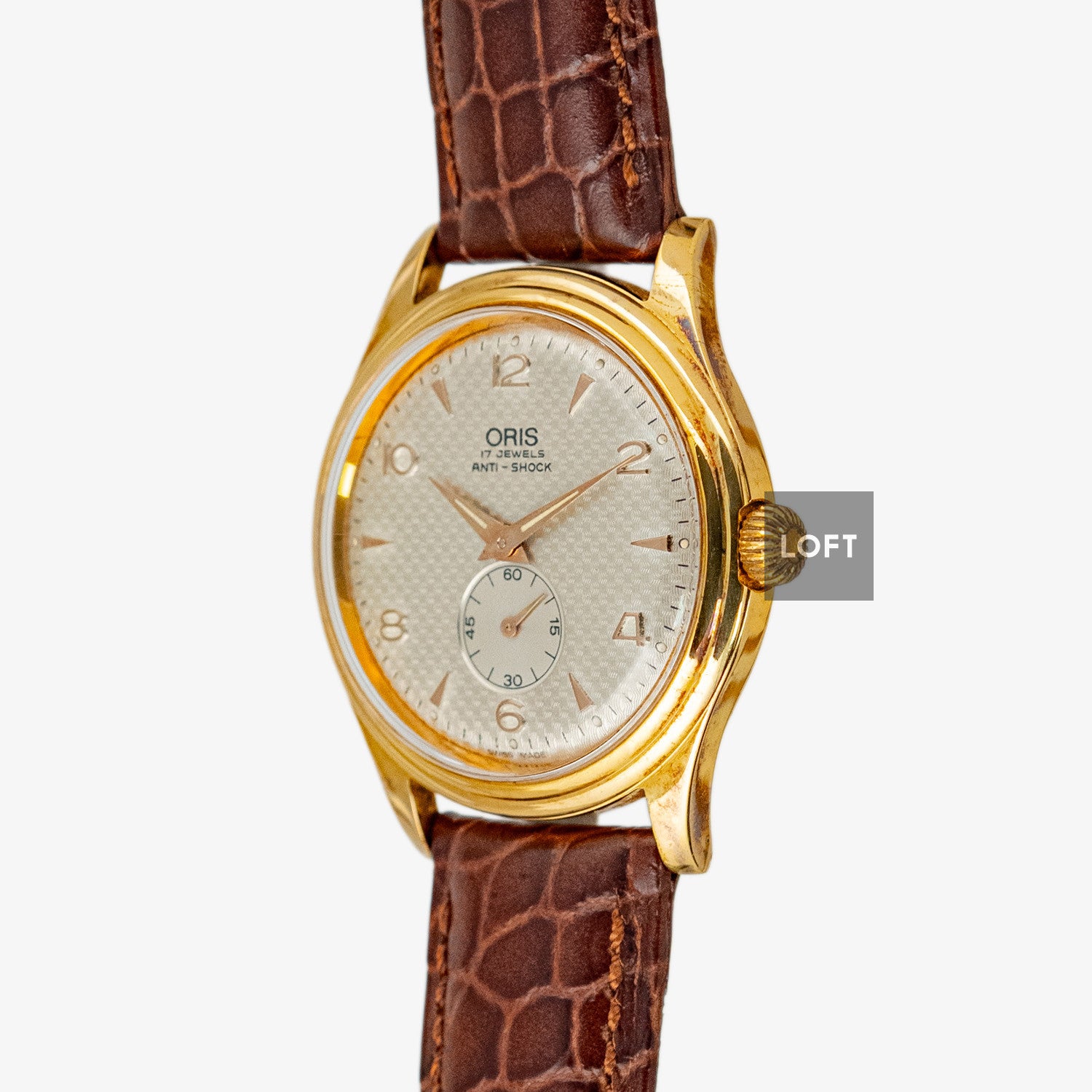 Oris Manual Wind Small Seconds Rose Gold 35mm