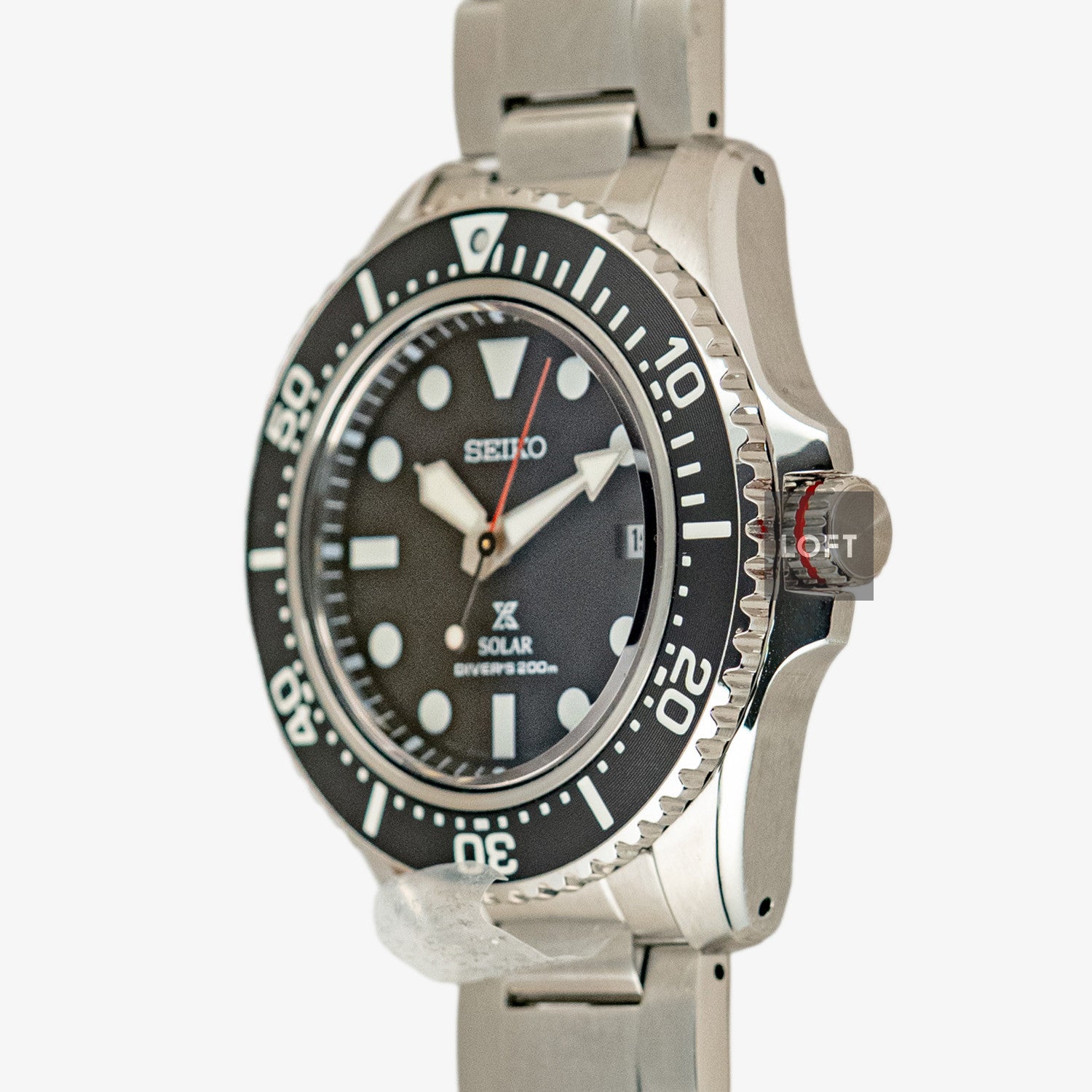 Seiko Prospex Solar Diver SNE589 Black Dial 42.8mm