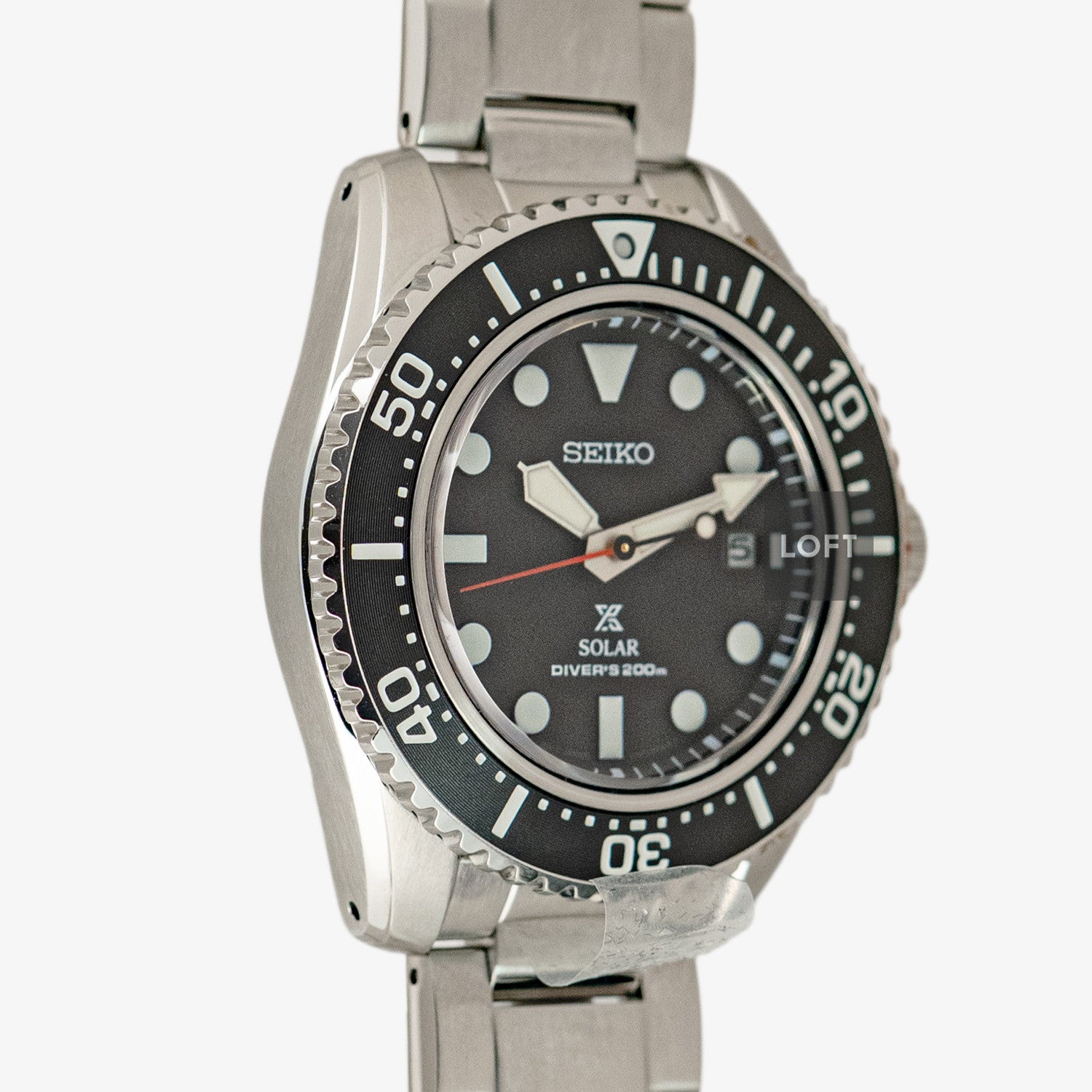 Seiko Prospex Solar Diver SNE589 Black Dial 42.8mm