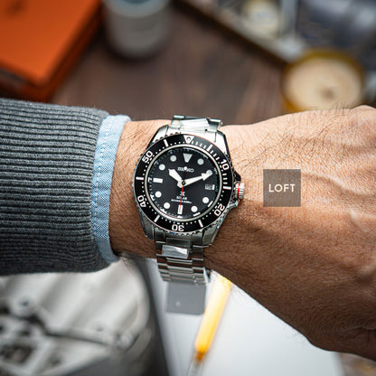 Seiko Prospex Solar Diver SNE589 Black Dial 42.8mm