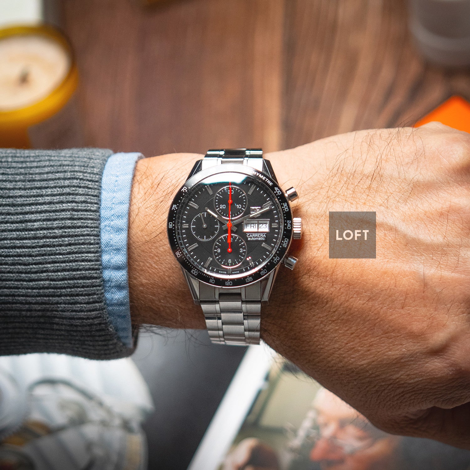 TAG Heuer Carrera OH.新品仕上げ済み自動巻き時計41mm TAG Heuer Carrera Caliber 16 Day Date Chrono 41mm – LOFT