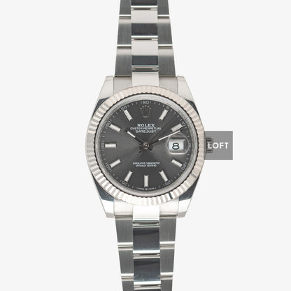Rolex Datejust 126334 Oystersteel Dark Rhodium 41mm