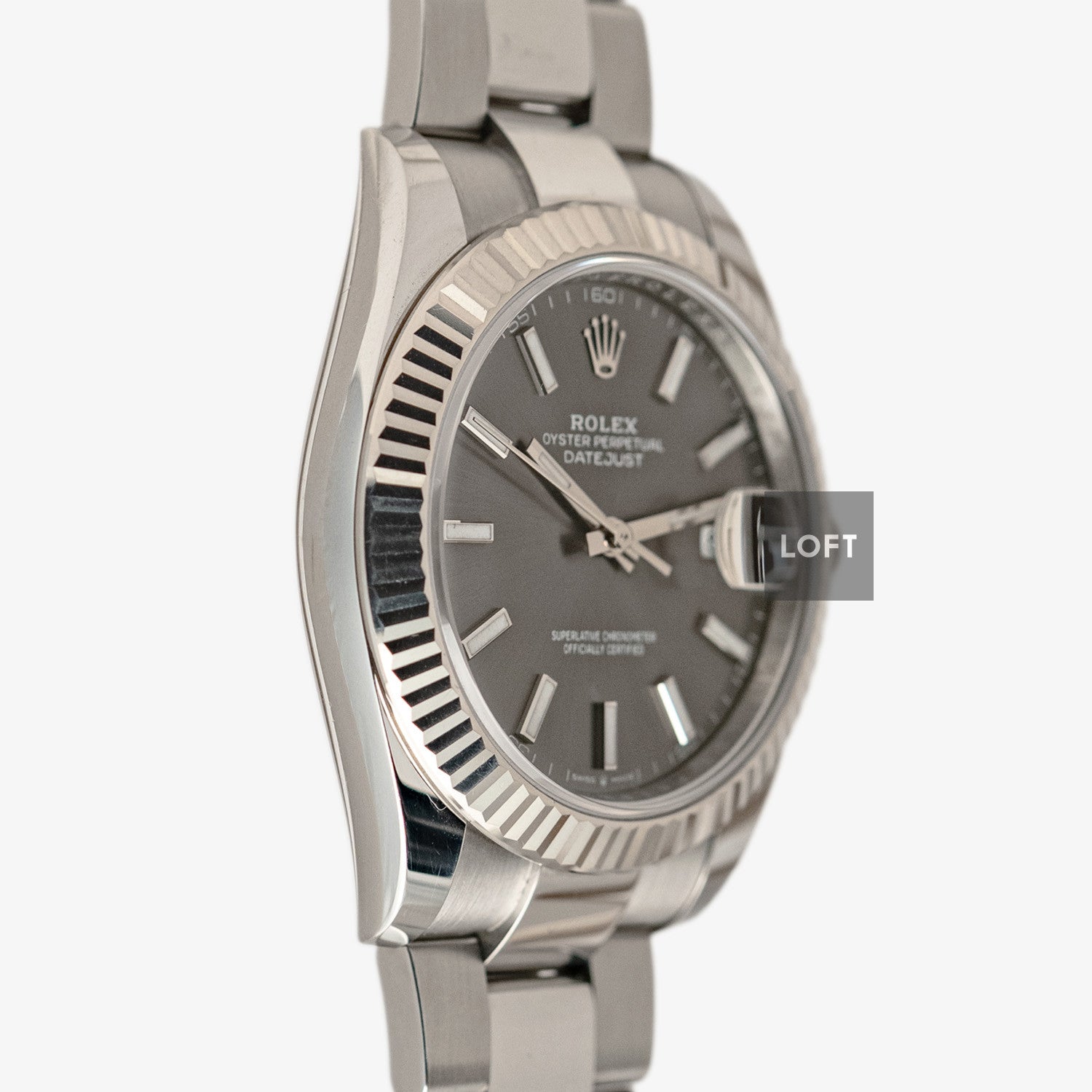 Rolex Datejust 126334 Oystersteel Dark Rhodium 41mm