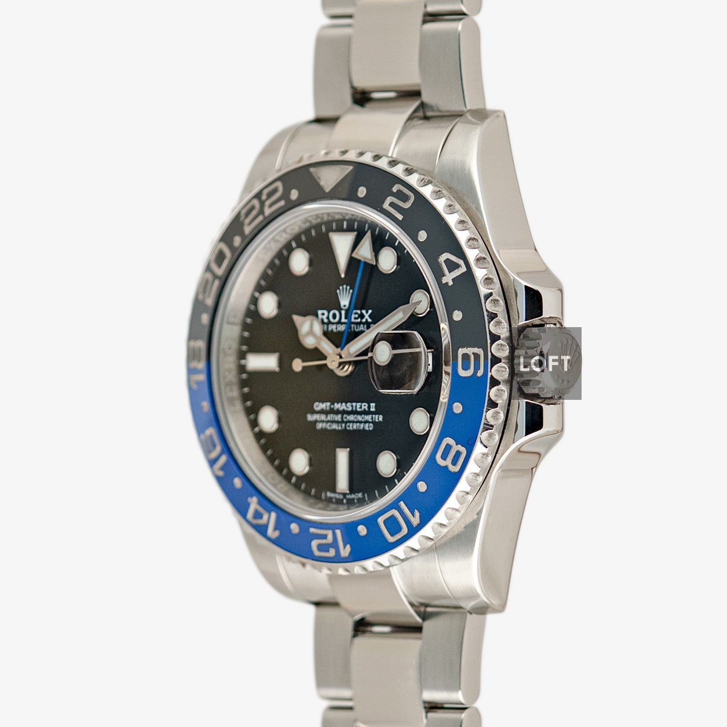 Rolex GMT-Master ll Ref. 116710 "Batman" 40mm