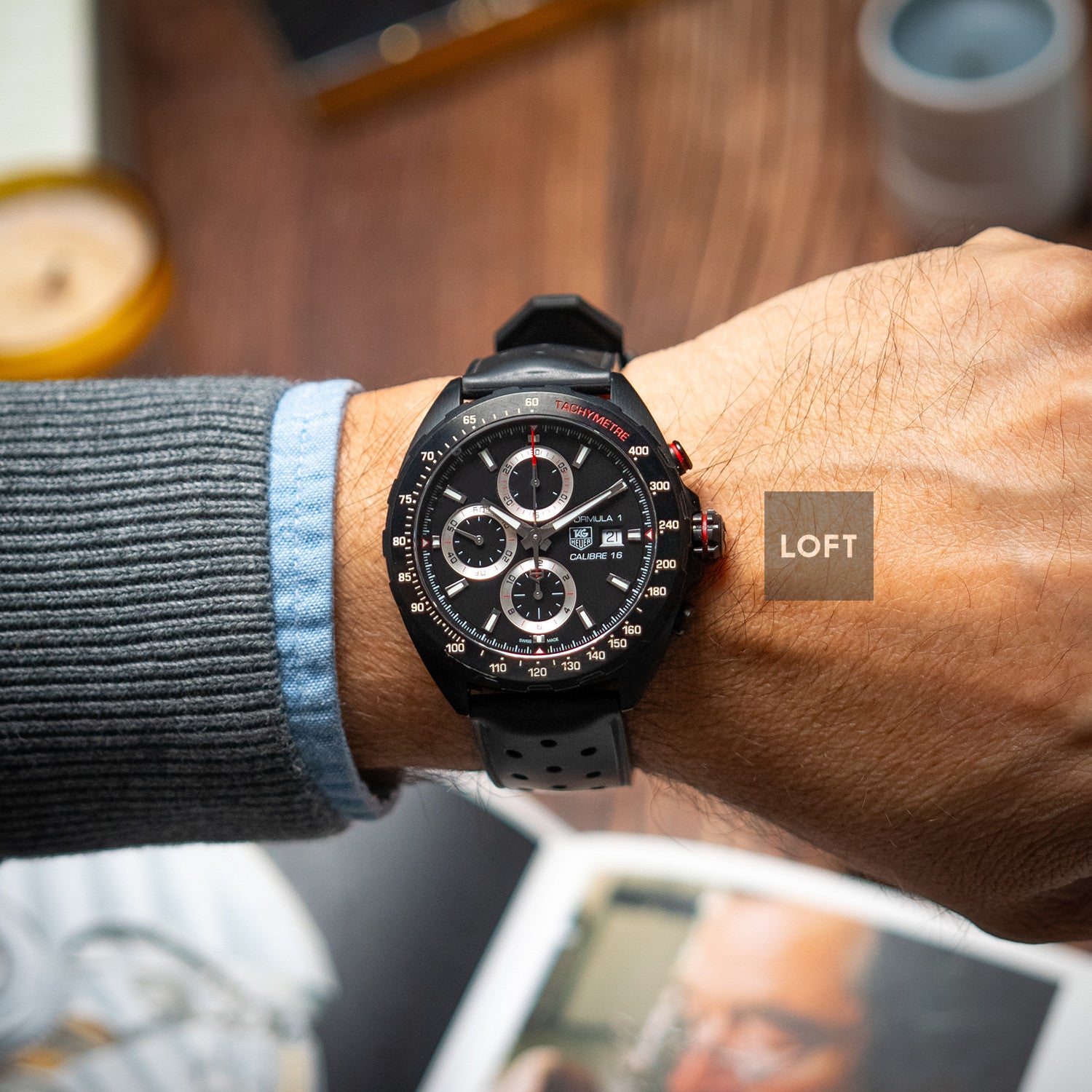 TAG Heuer Formula 1 Calibre 16 Black PVD 44mm