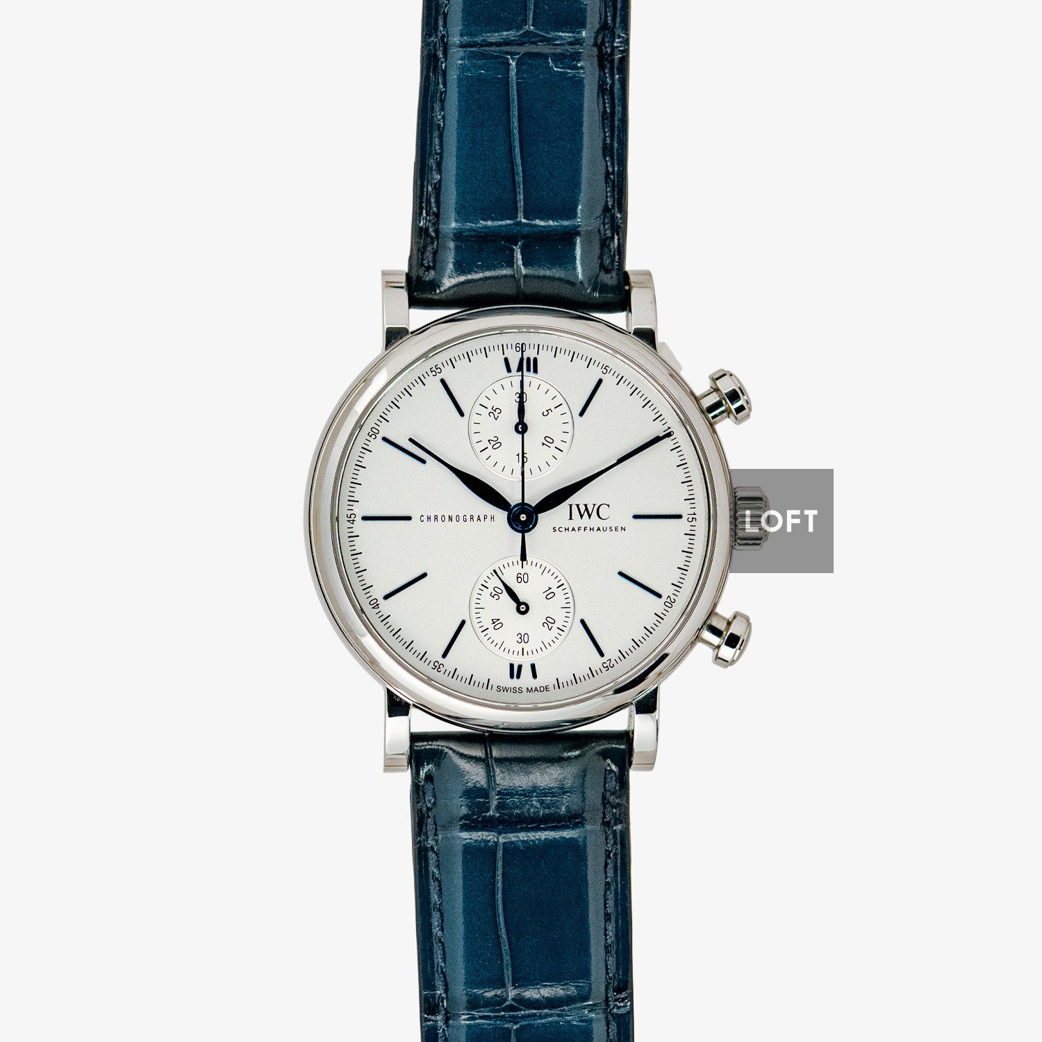 IWC Portofino Automatic Chronograph Silver Dial 39mm