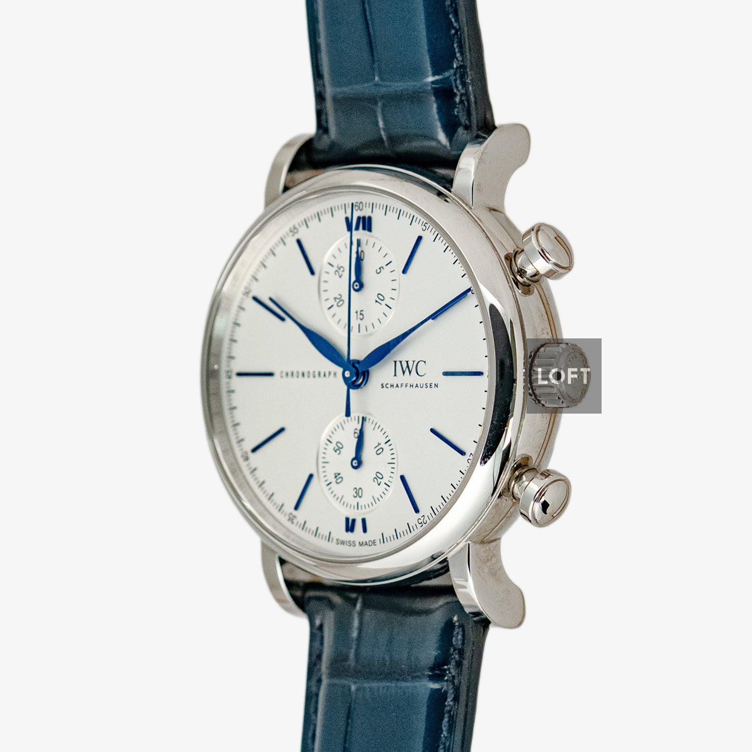IWC Portofino Automatic Chronograph Silver Dial 39mm
