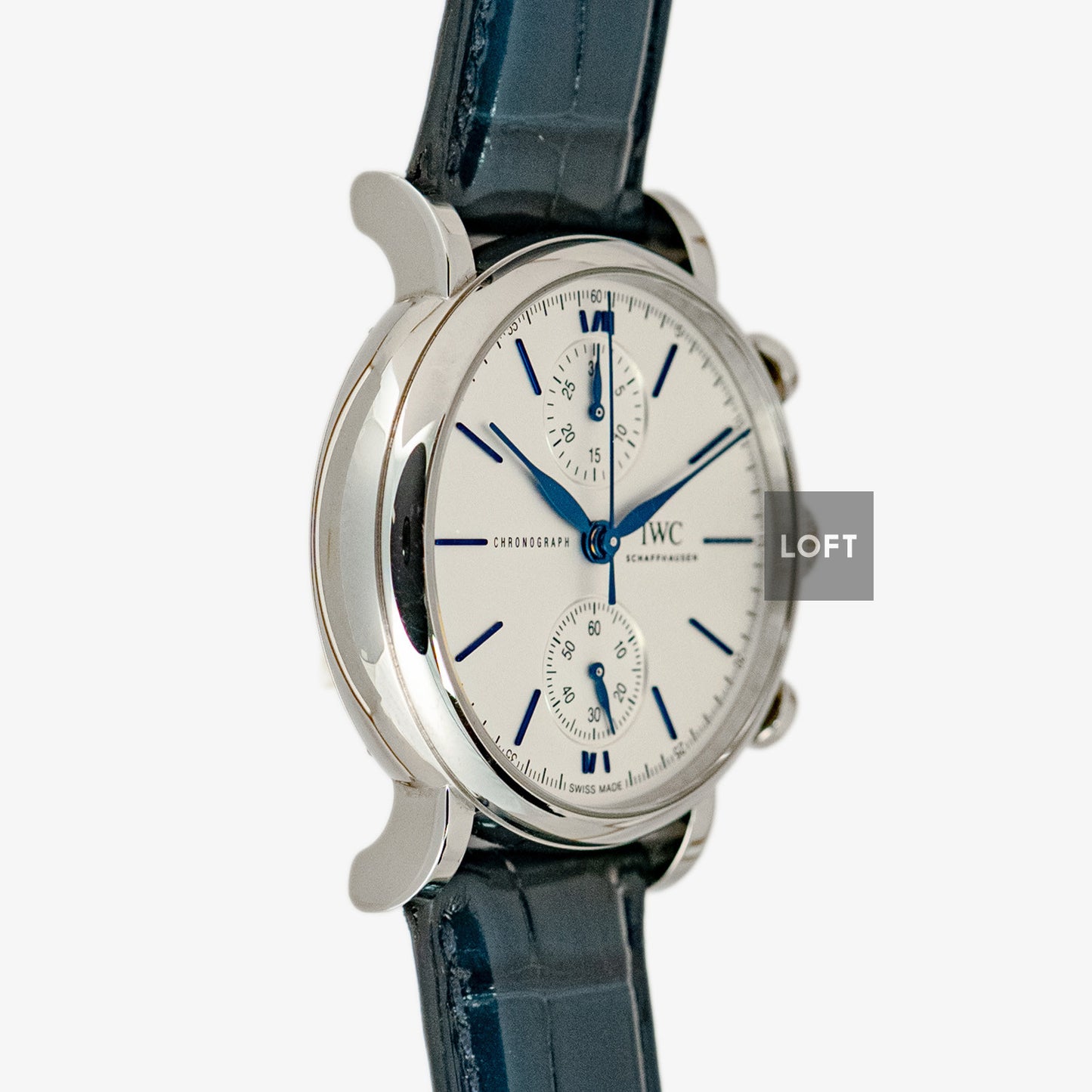 IWC Portofino Automatic Chronograph Silver Dial 39mm