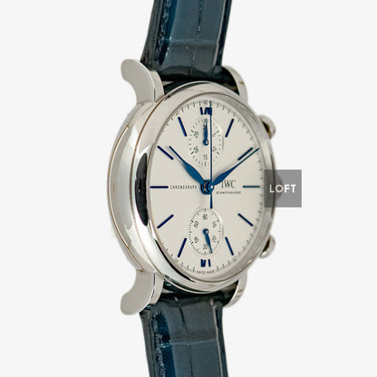 IWC Portofino Automatic Chronograph Silver Dial 39mm