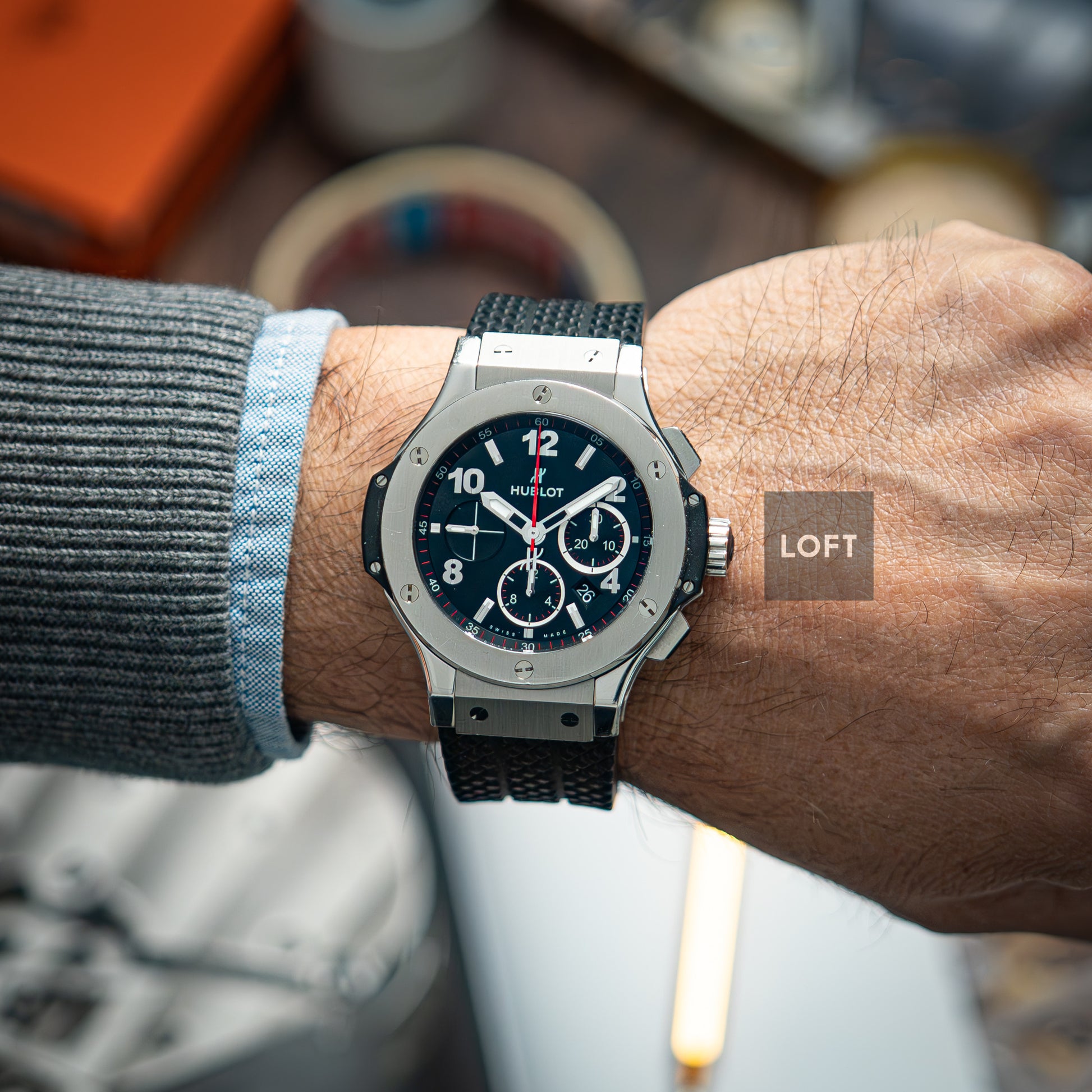 Hublot Big Bang Original Steel Ceramic Chronograph 44mm