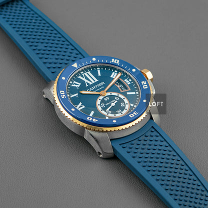 Cartier Calibre Automatic Date Small Seconds Silver Dial 42mm