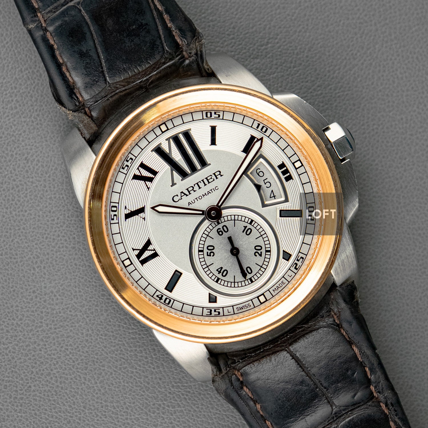 Cartier Calibre Diver Automatic Date Small Seconds Blue Dial 42mm