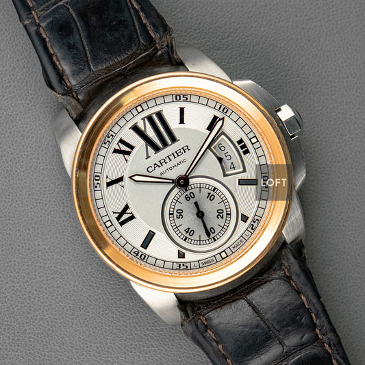 Cartier Calibre Diver Automatic Date Small Seconds Blue Dial 42mm