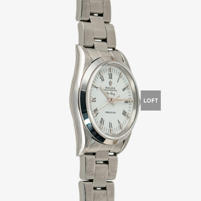 Rolex Air-King Precision 14000 Automatic White Dial 34 mm