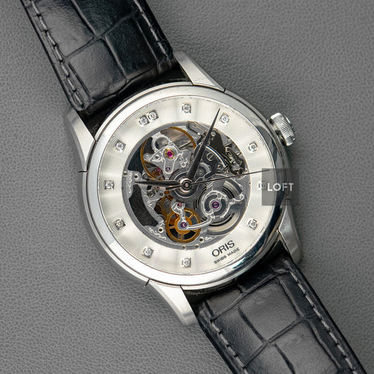Oris Artelier Skeleton Automatic Grey Dial 40.5mm