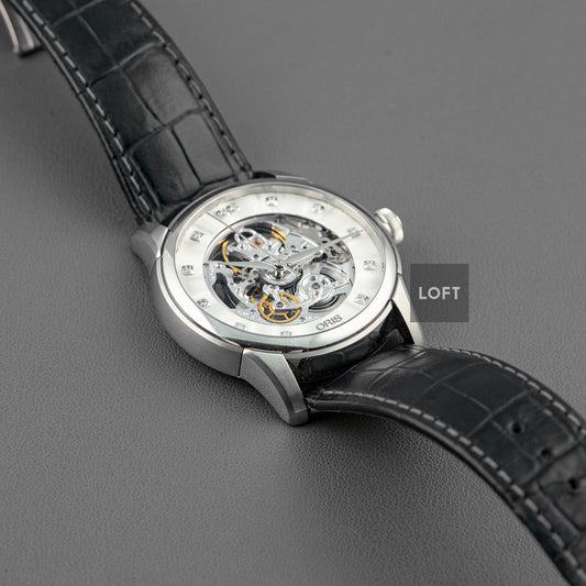 Oris Artelier Skeleton Automatic Grey Dial 40.5mm