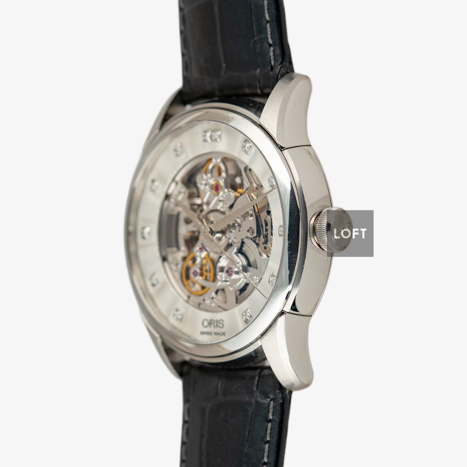Oris Artelier Skeleton Automatic Grey Dial 40.5mm