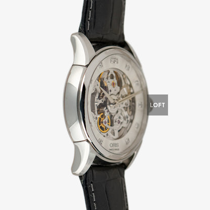 Oris Artelier Skeleton Automatic Grey Dial 40.5mm
