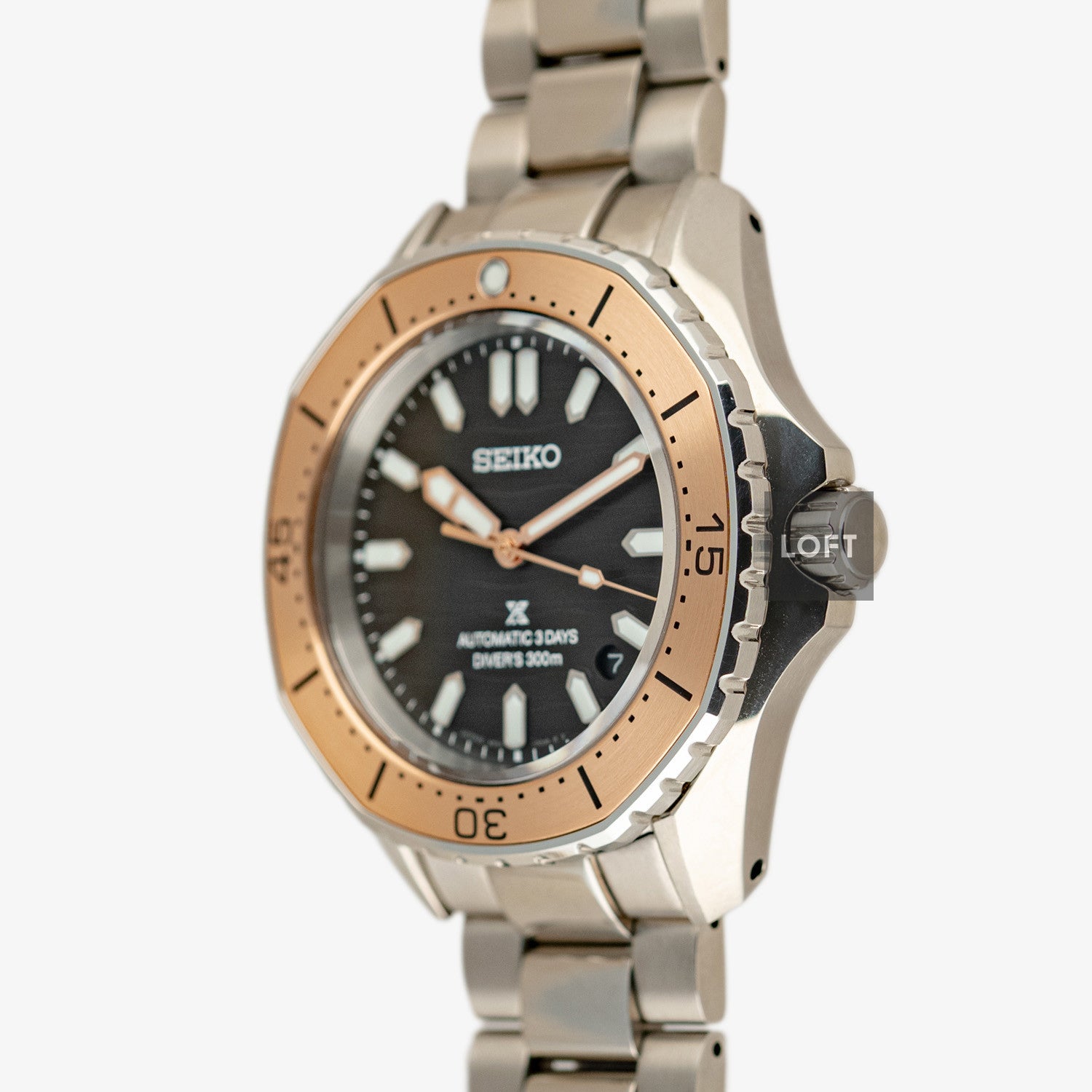 Seiko Prospex Automatic Diver's 300m Black Dial 41.3mm